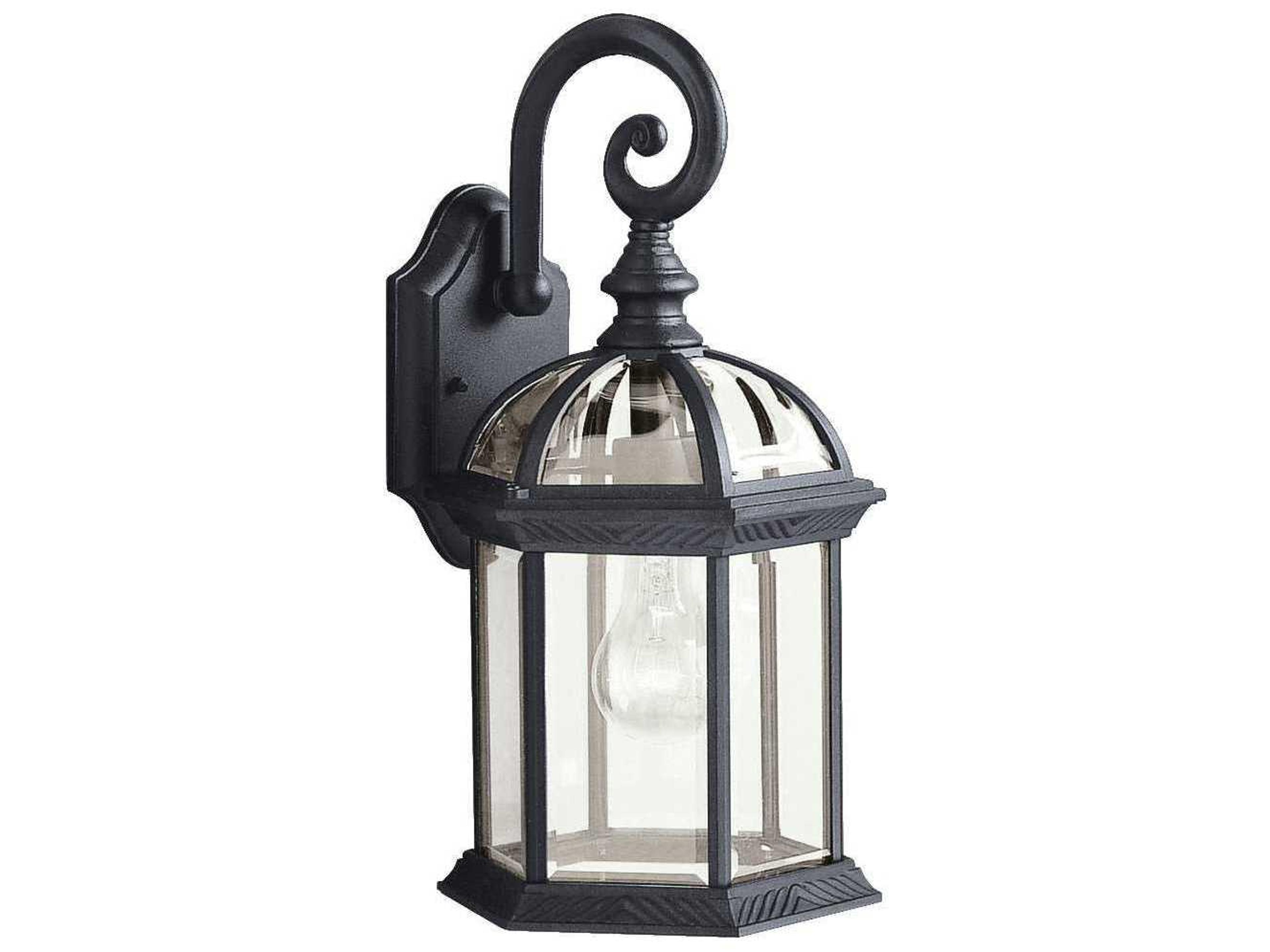 Kichler Barrie 1 - Light Glass Outdoor Wall Light