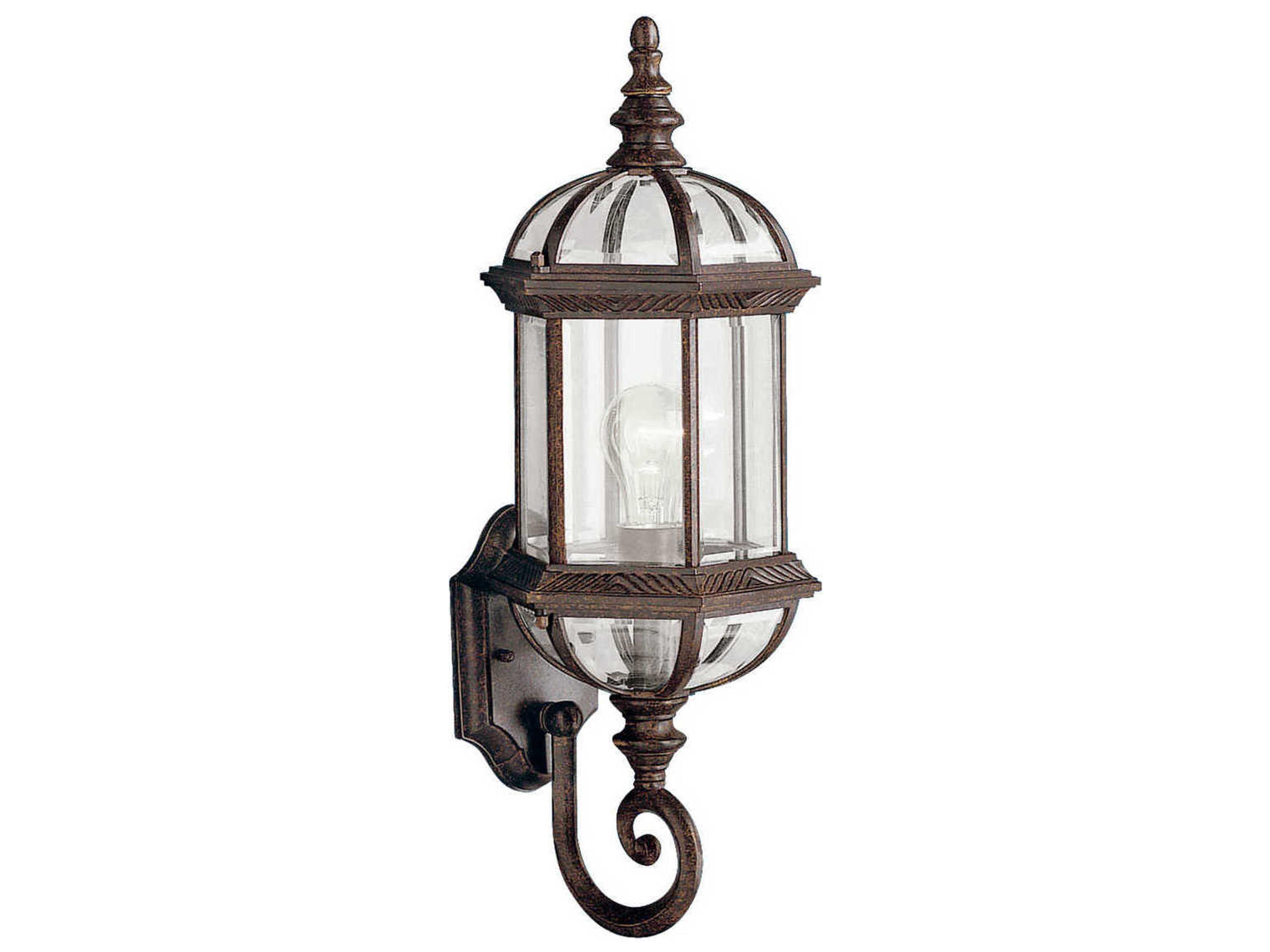 Kichler Barrie 1 - Light Glass Outdoor Wall Light