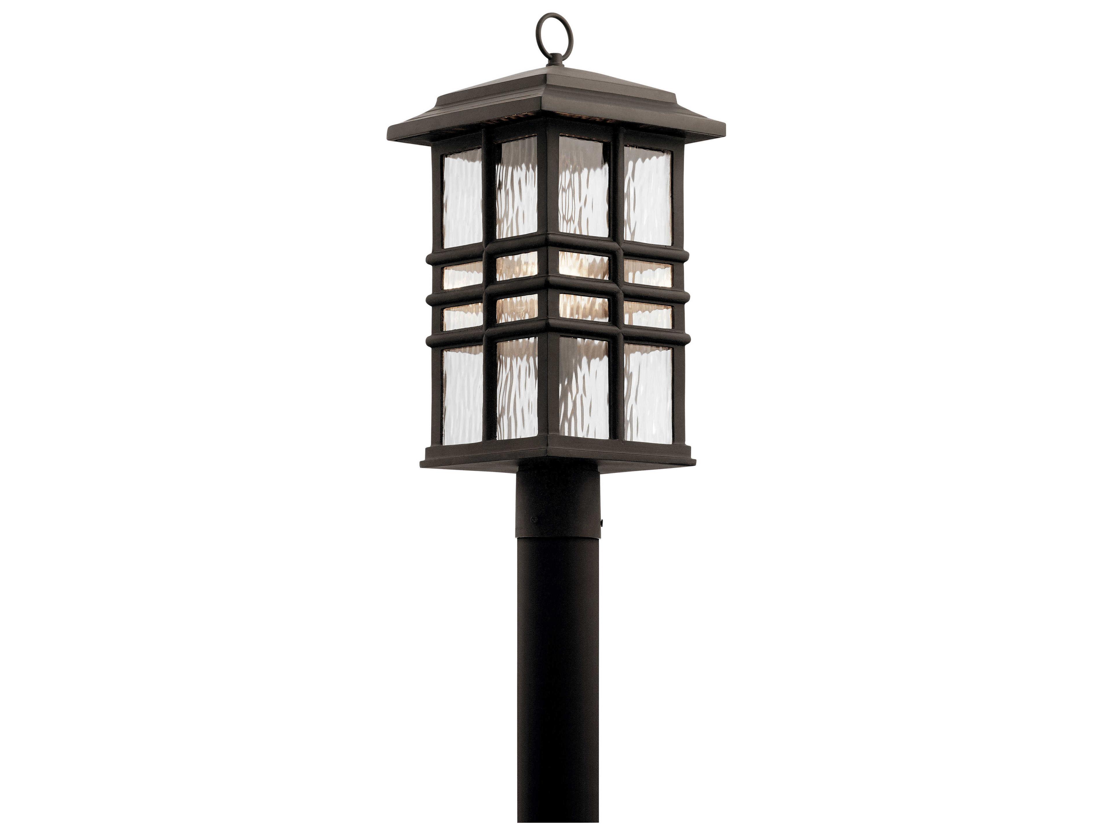 Kichler Beacon Square 1 - Light Glass Outdoor Wall Light