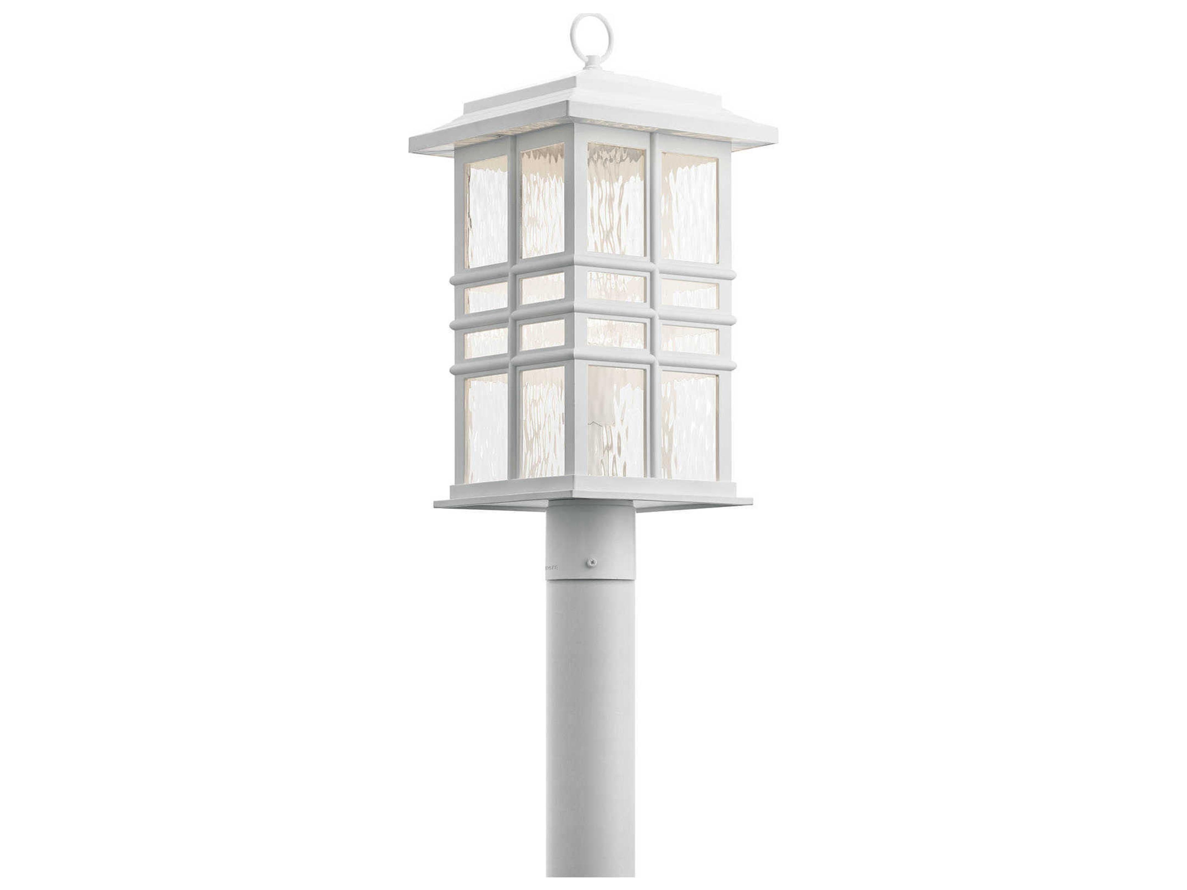 Kichler Beacon Square 1 - Light Glass Outdoor Wall Light