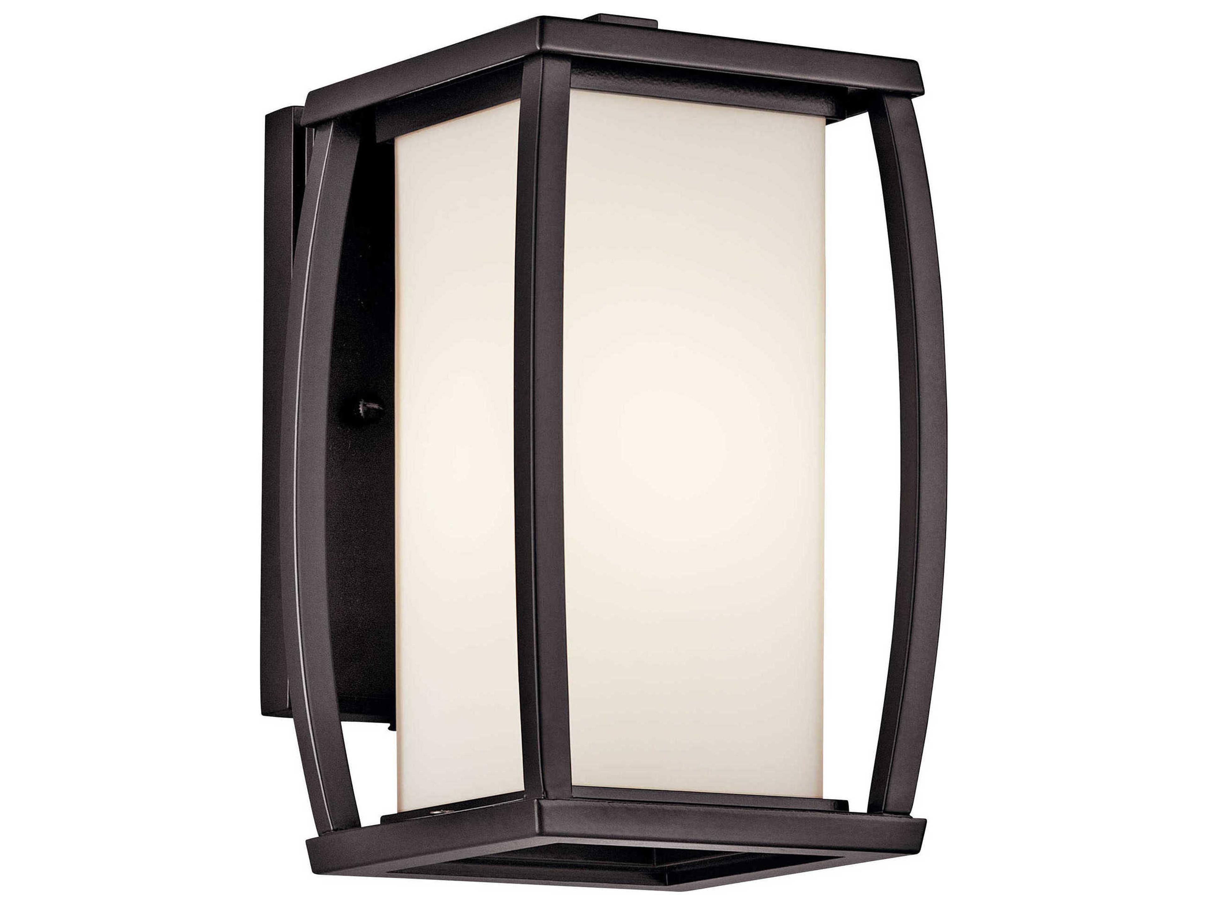 Bowen 1 - Light Glass Outdoor Wall Light