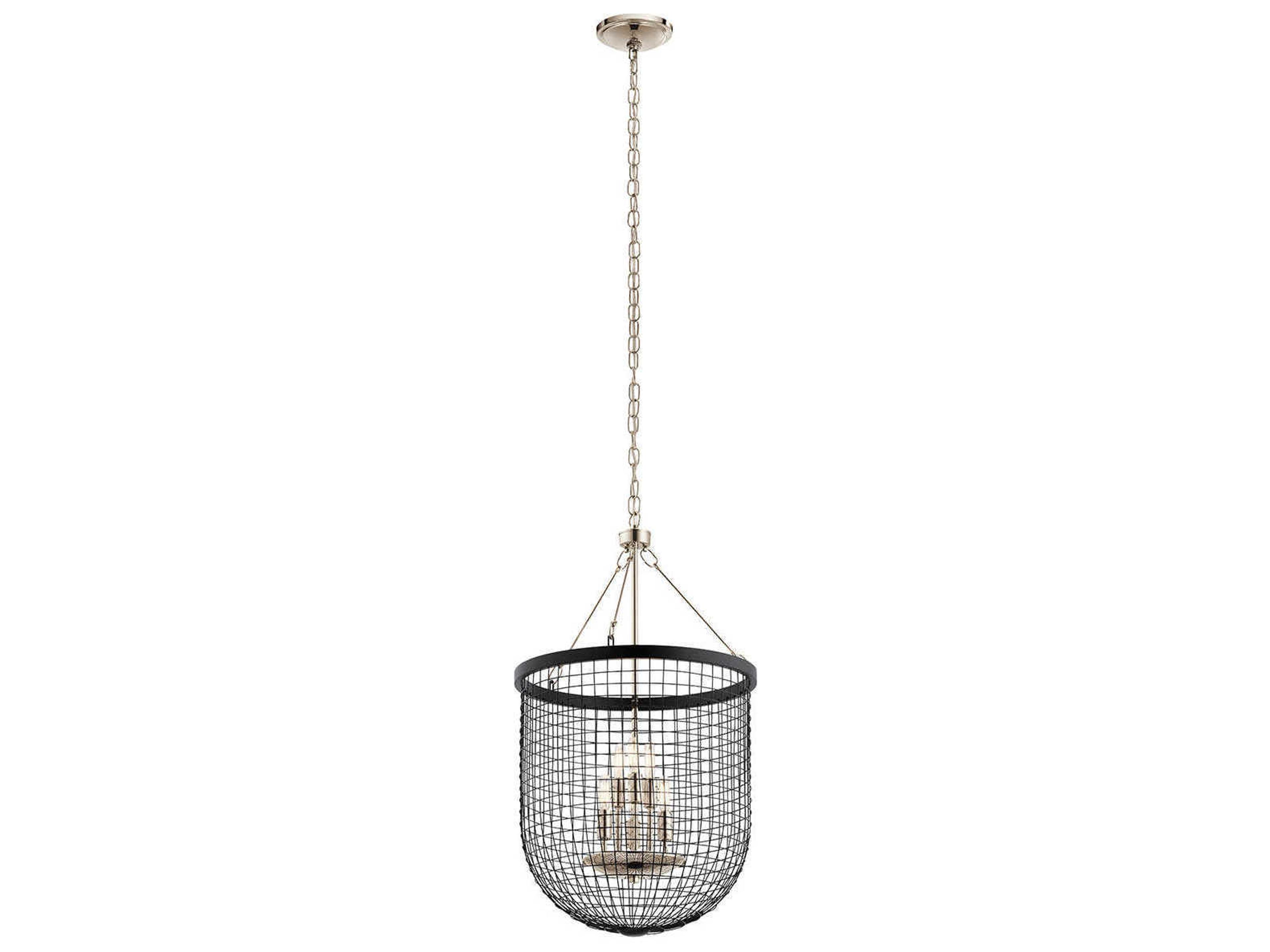 Kichler Byatt 6-Light Black Pendant