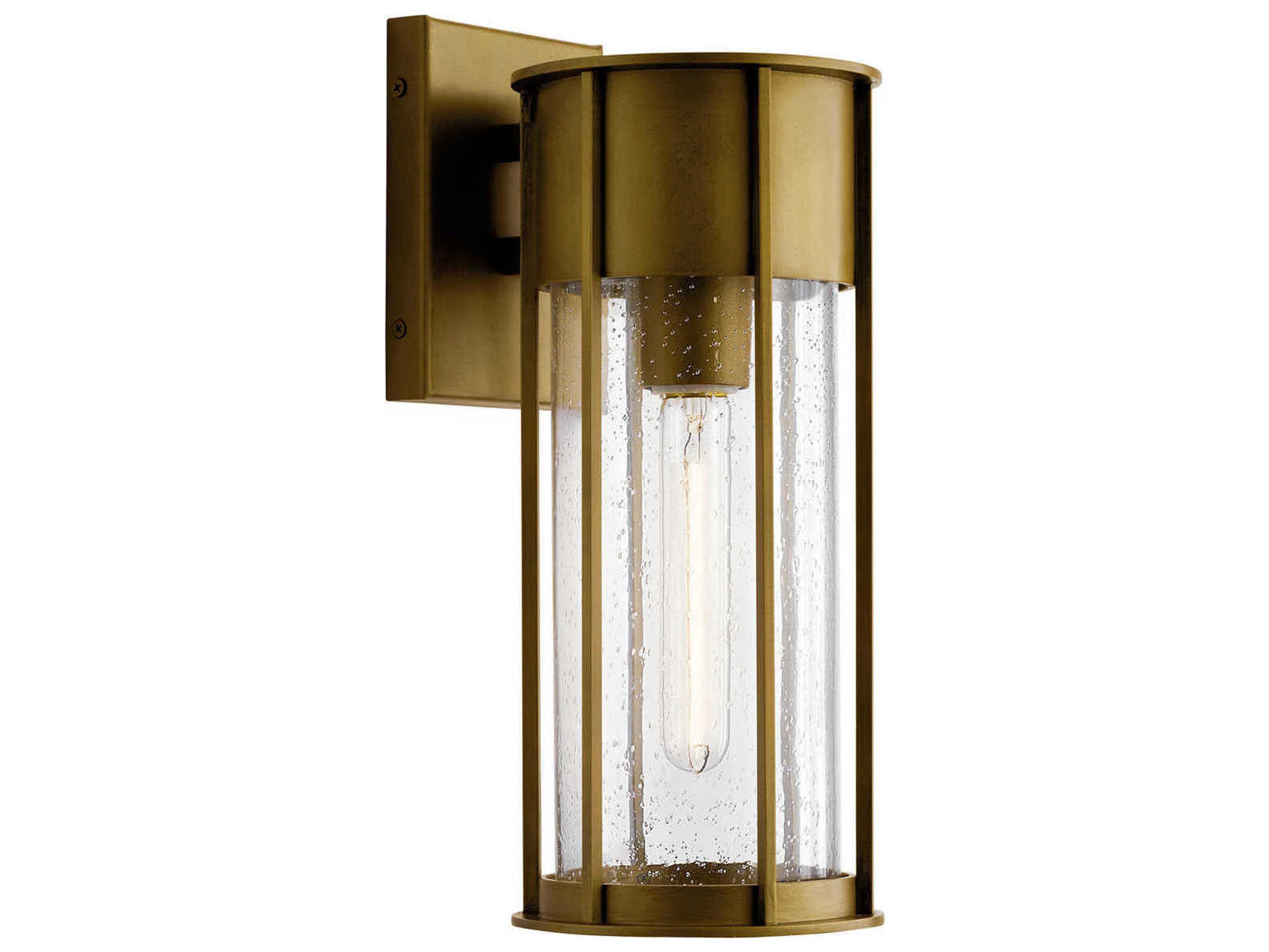 Kichler Camillo 1 - Light Glass Outdoor Wall Light