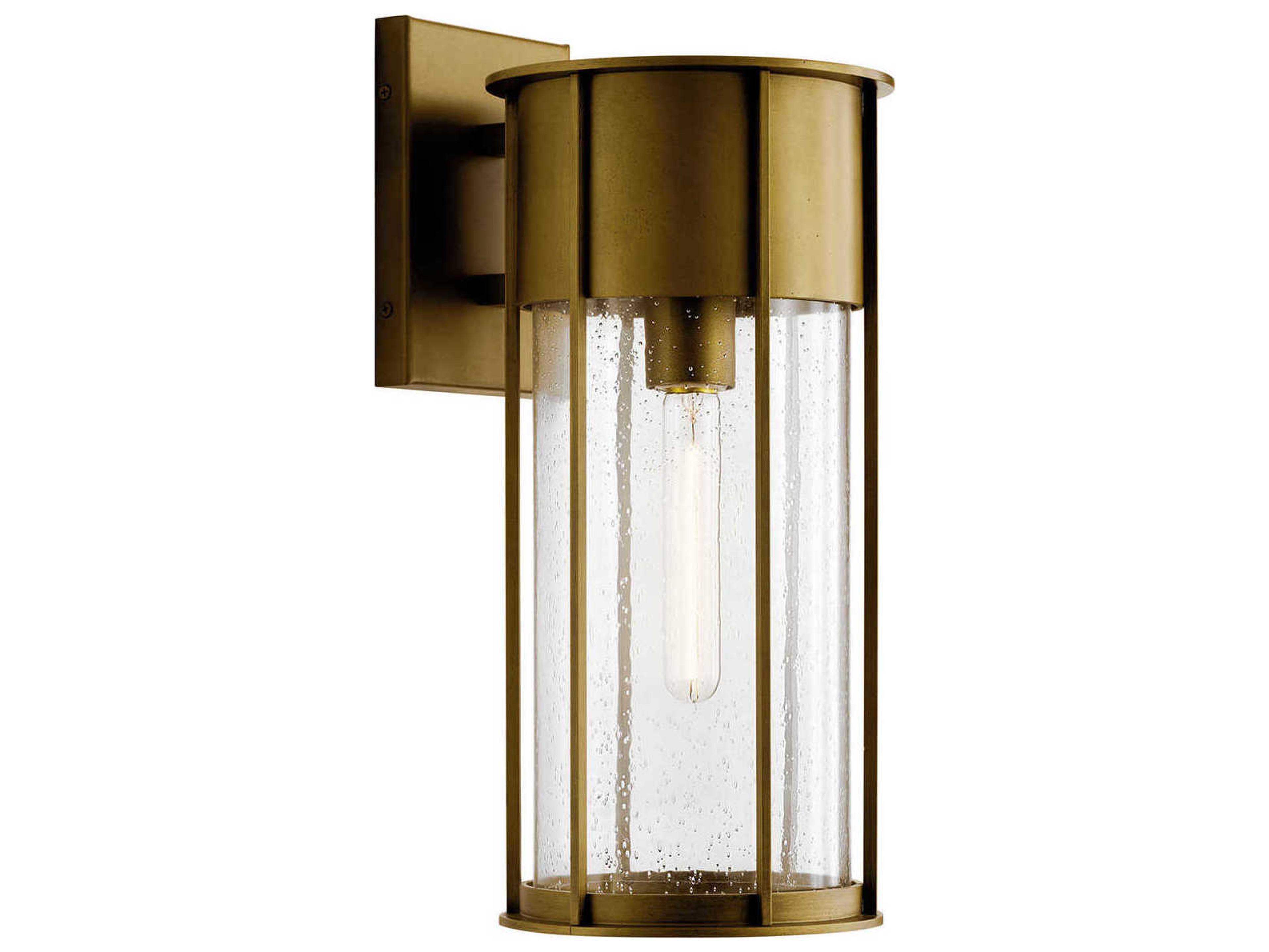 Kichler Camillo 1 - Light Glass Outdoor Wall Light