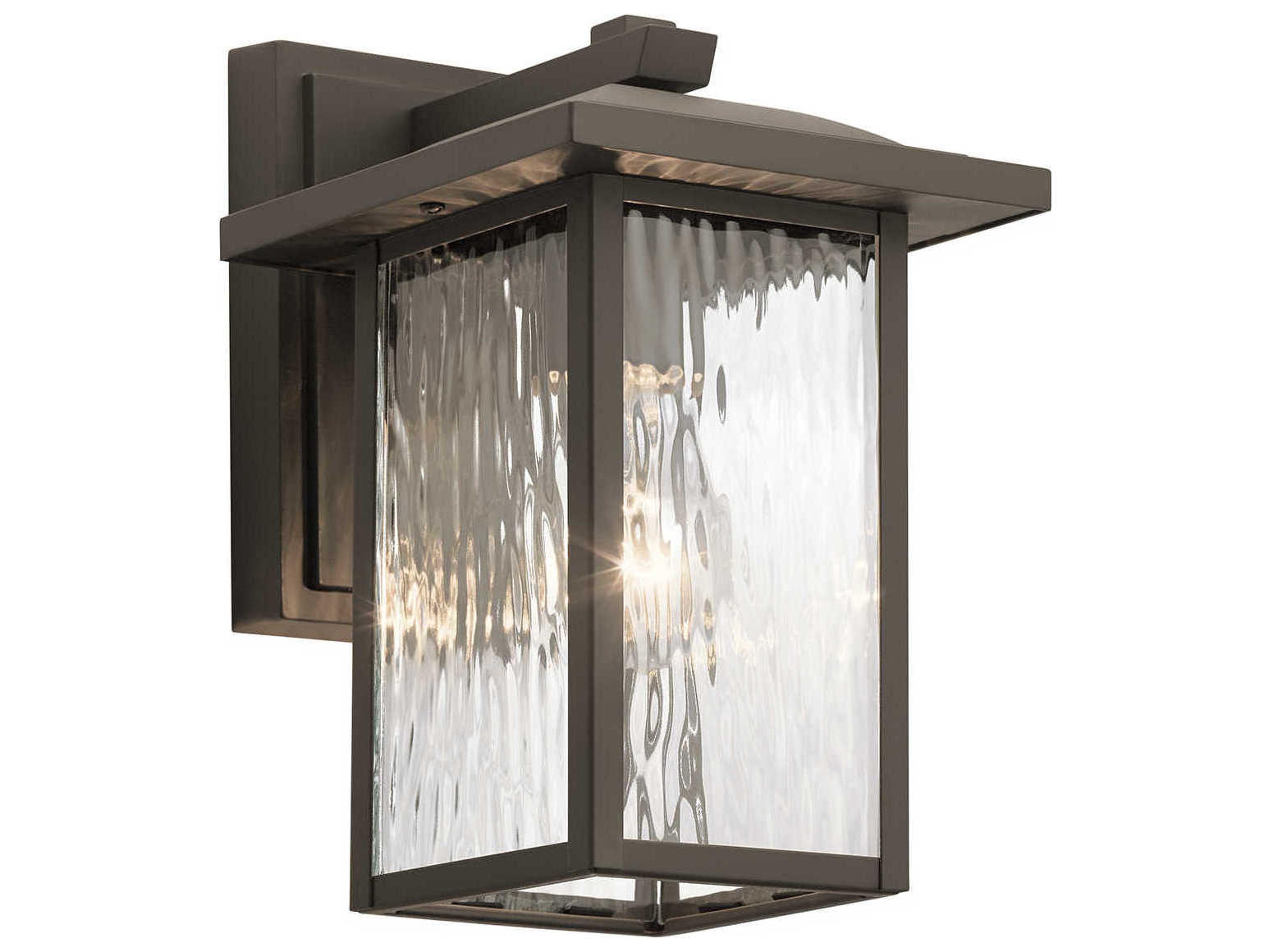 Kichler Capanna 1 - Light Glass Outdoor Wall Light