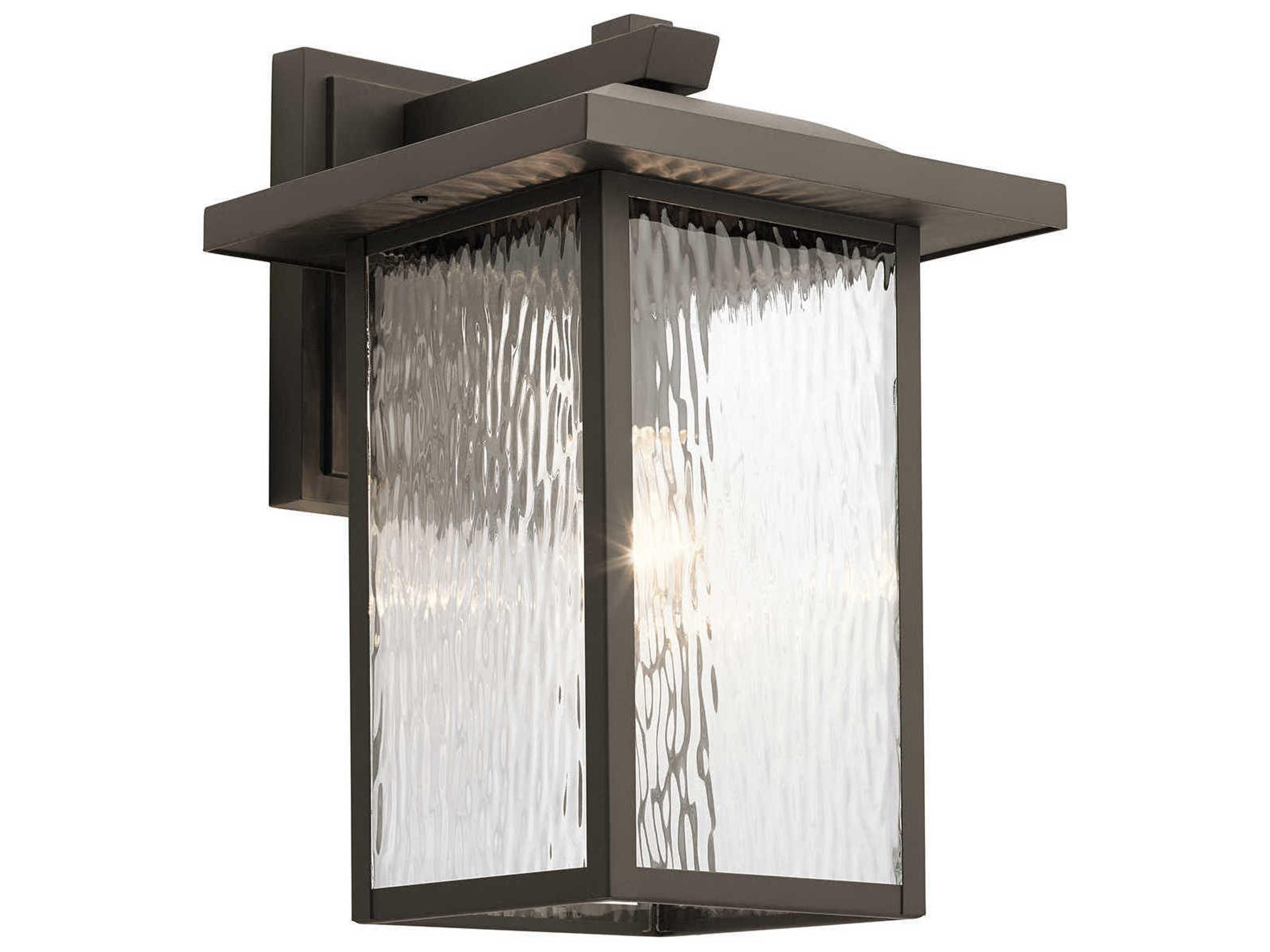 Kichler Capanna 1 - Light Glass Outdoor Wall Light