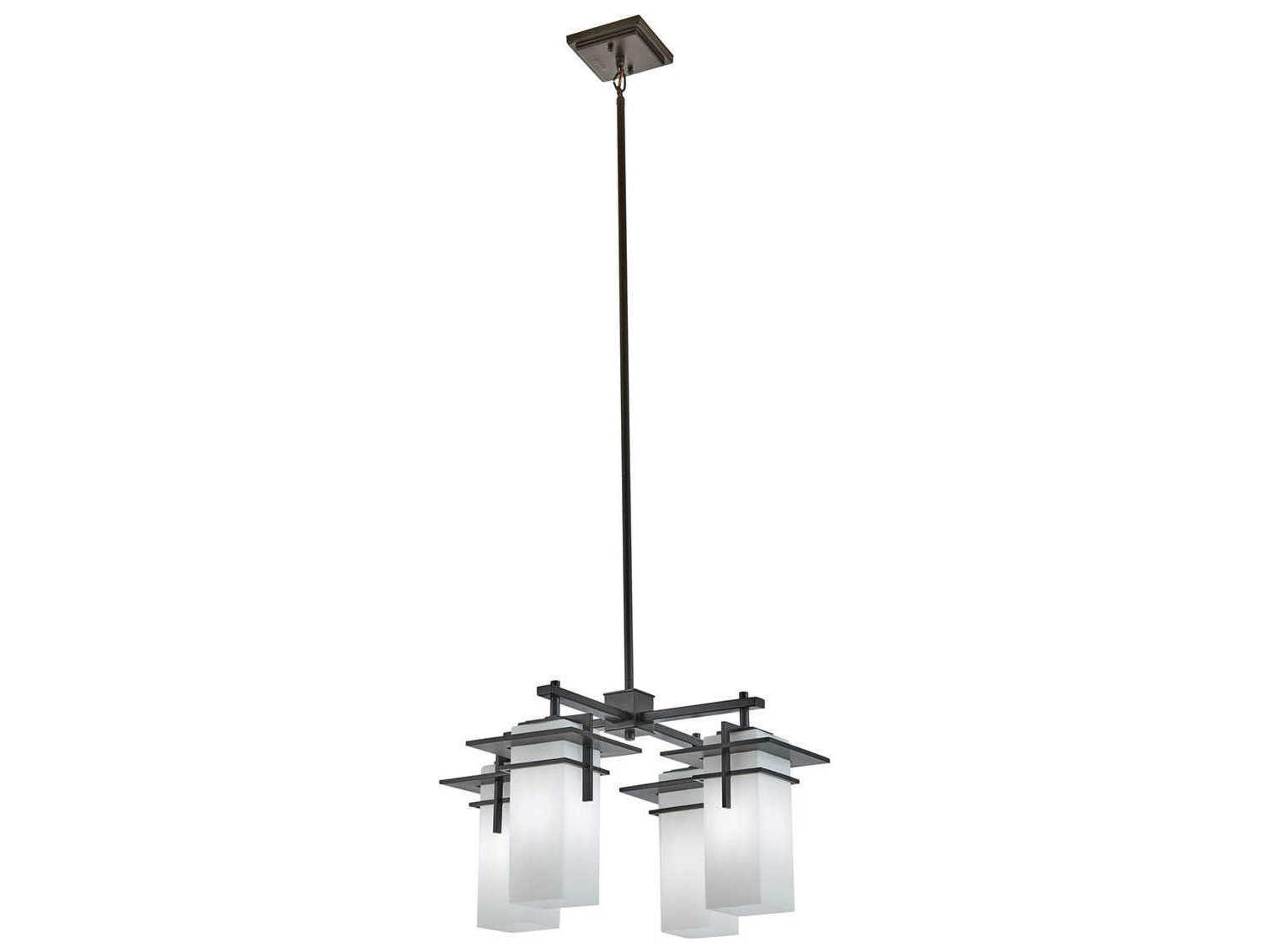 Caterham 4 - Light Glass Outdoor Hanging Light