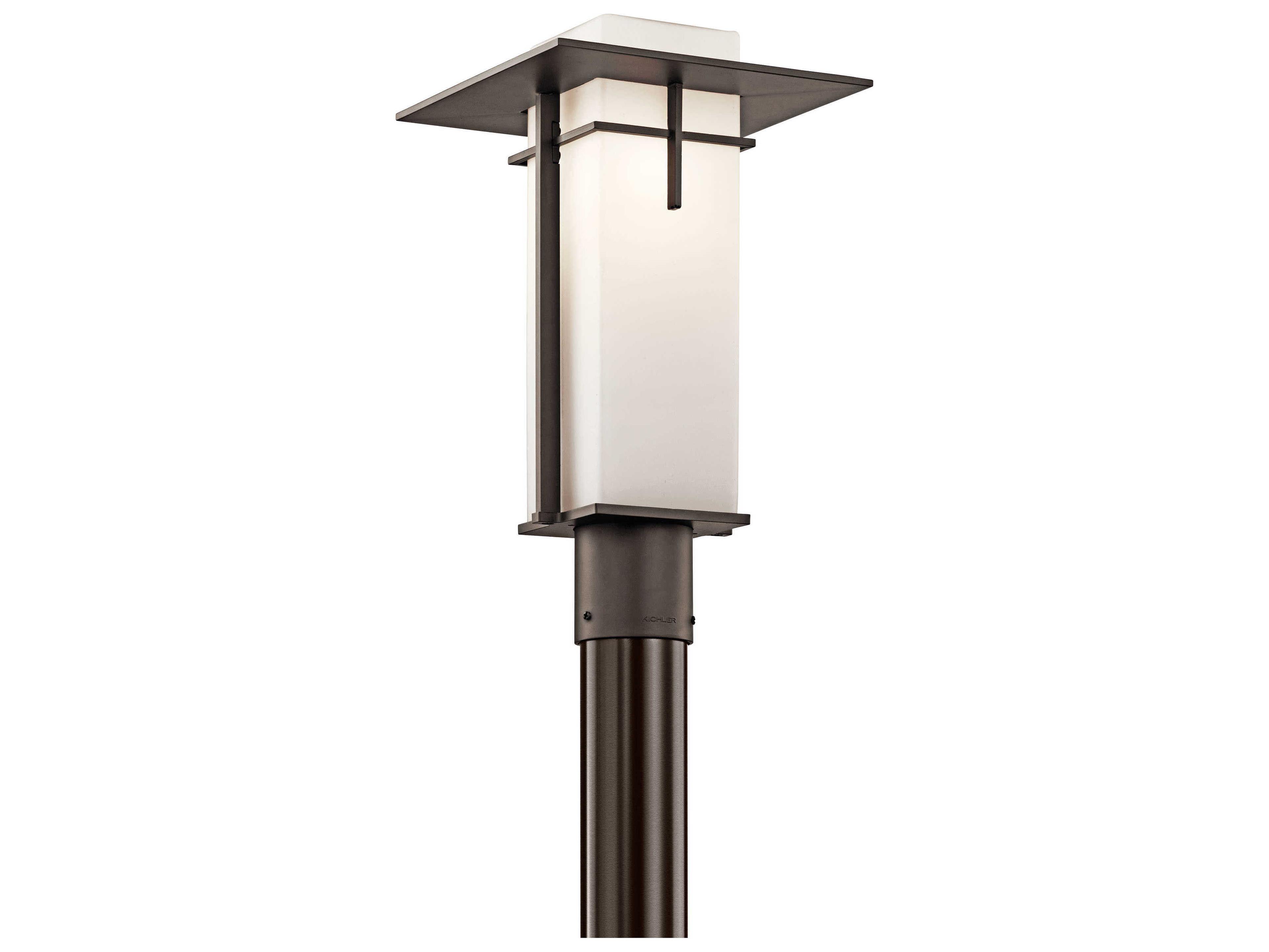 Caterham 1 - Light Glass Outdoor Post Light