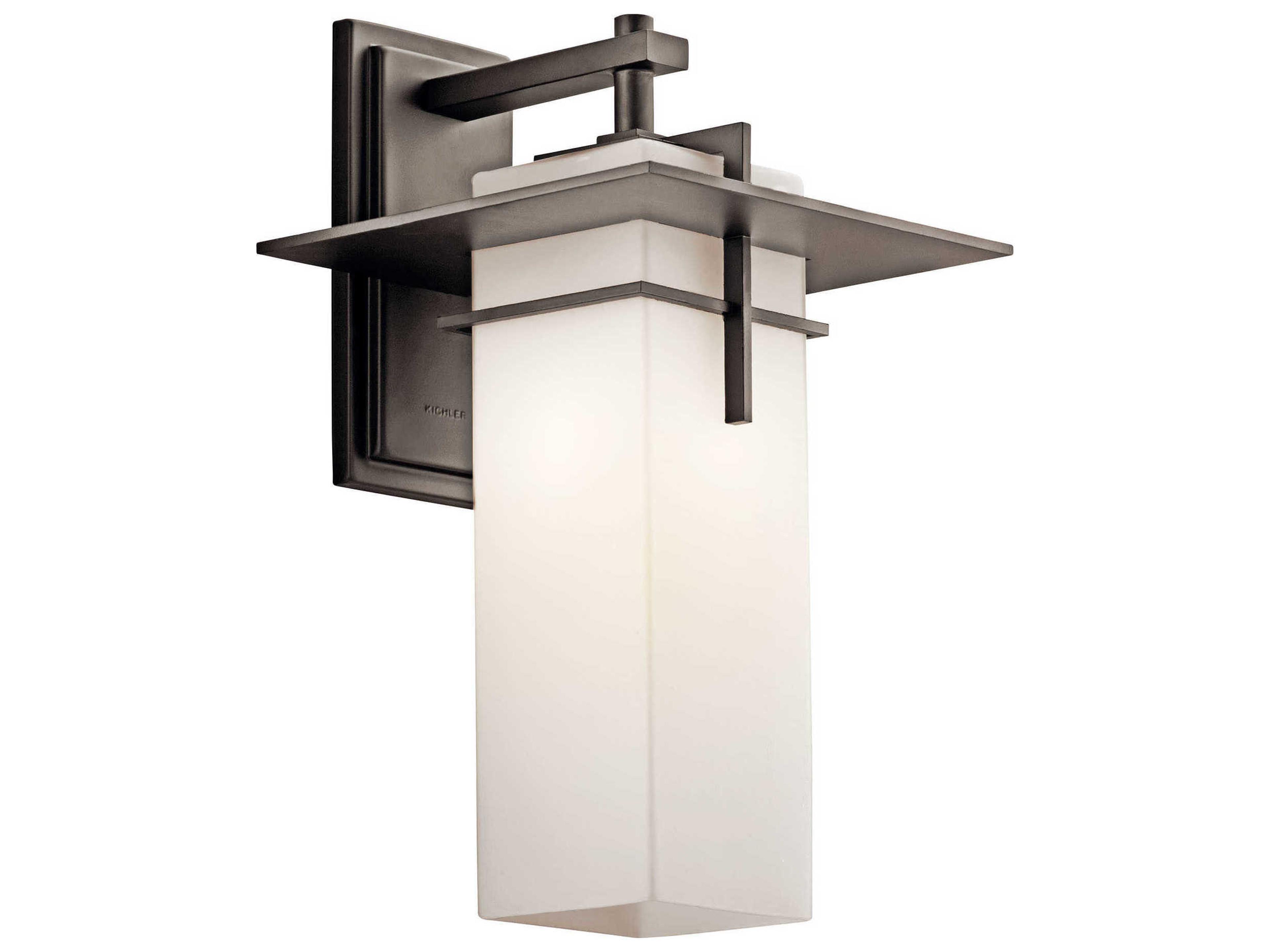 Caterham 1 - Light Glass Outdoor Wall Light