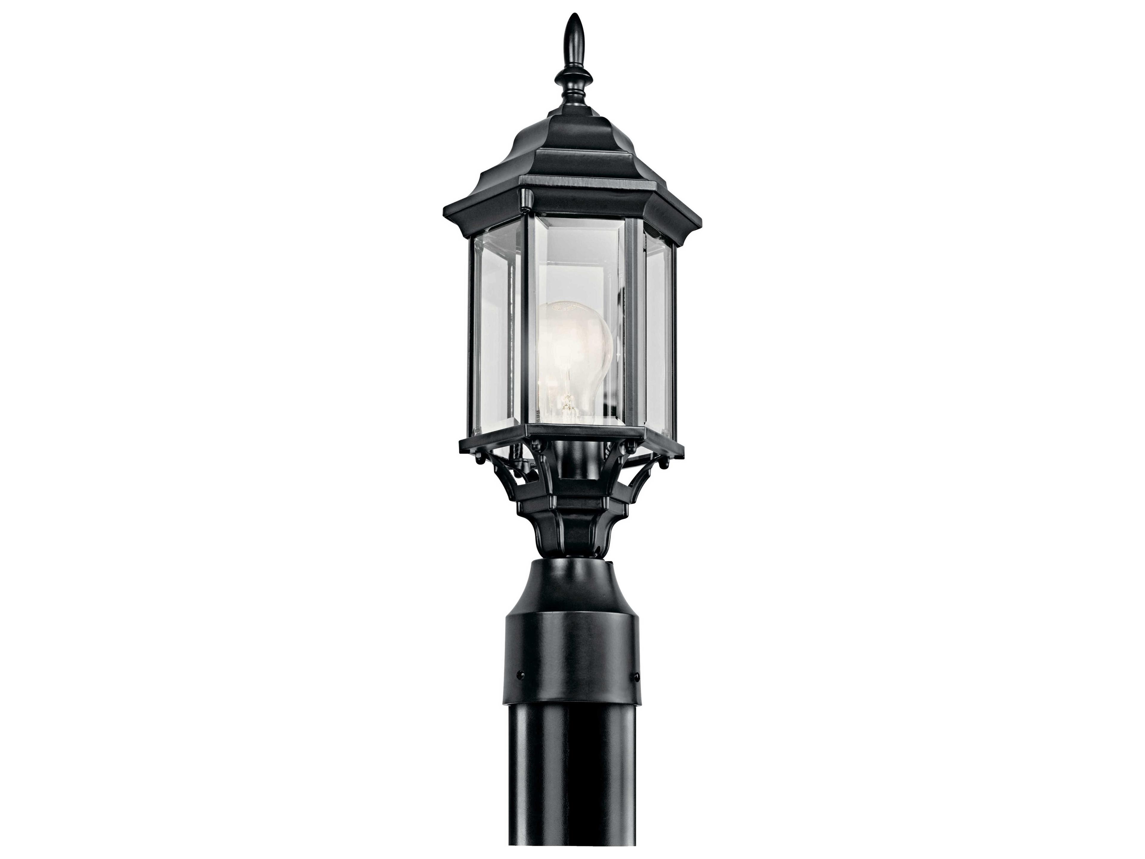 Kichler Chesapeake 1 - Light Glass Outdoor Post Light