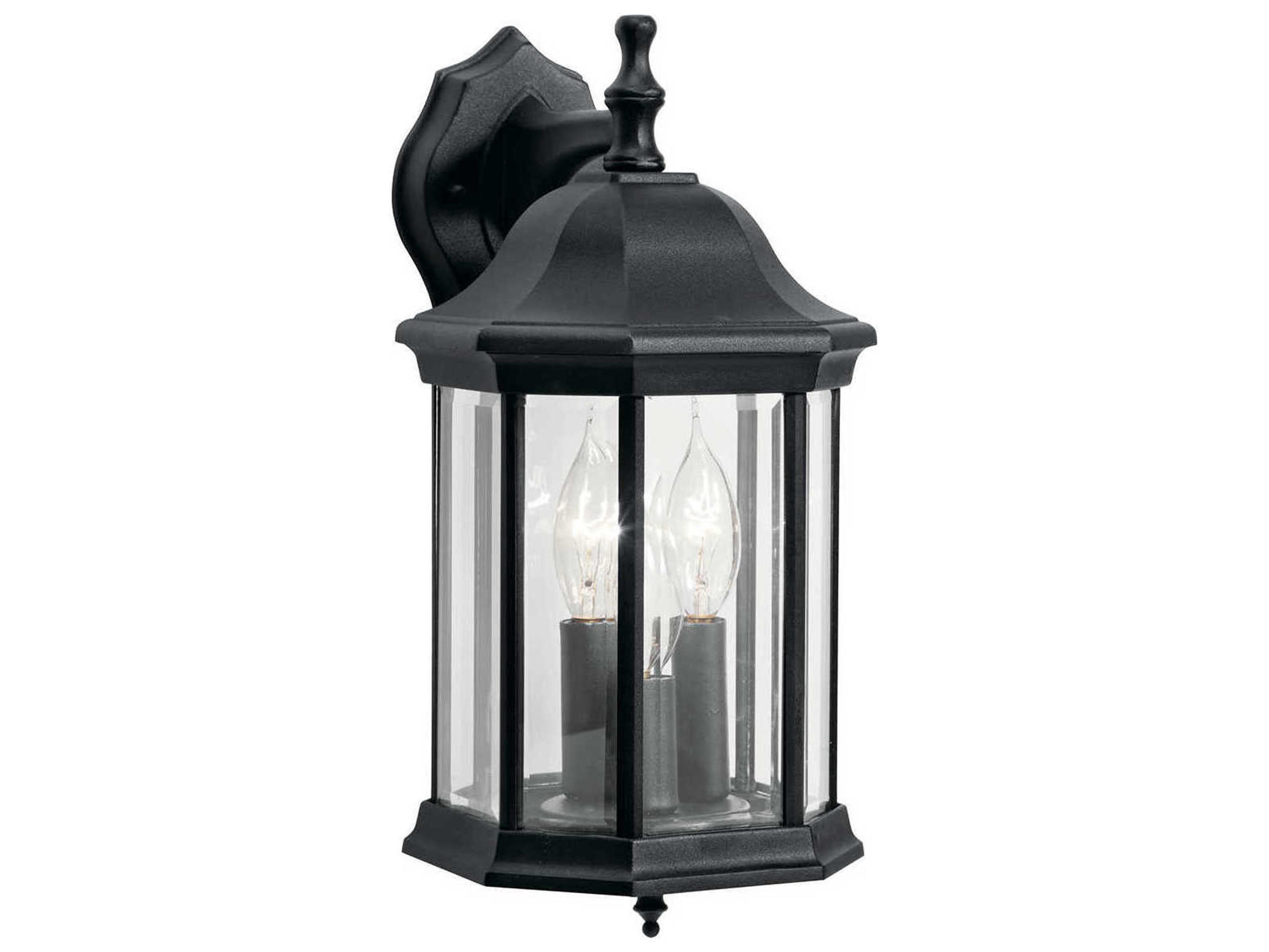 Kichler Chesapeake 3 - Light Glass Outdoor Wall Light