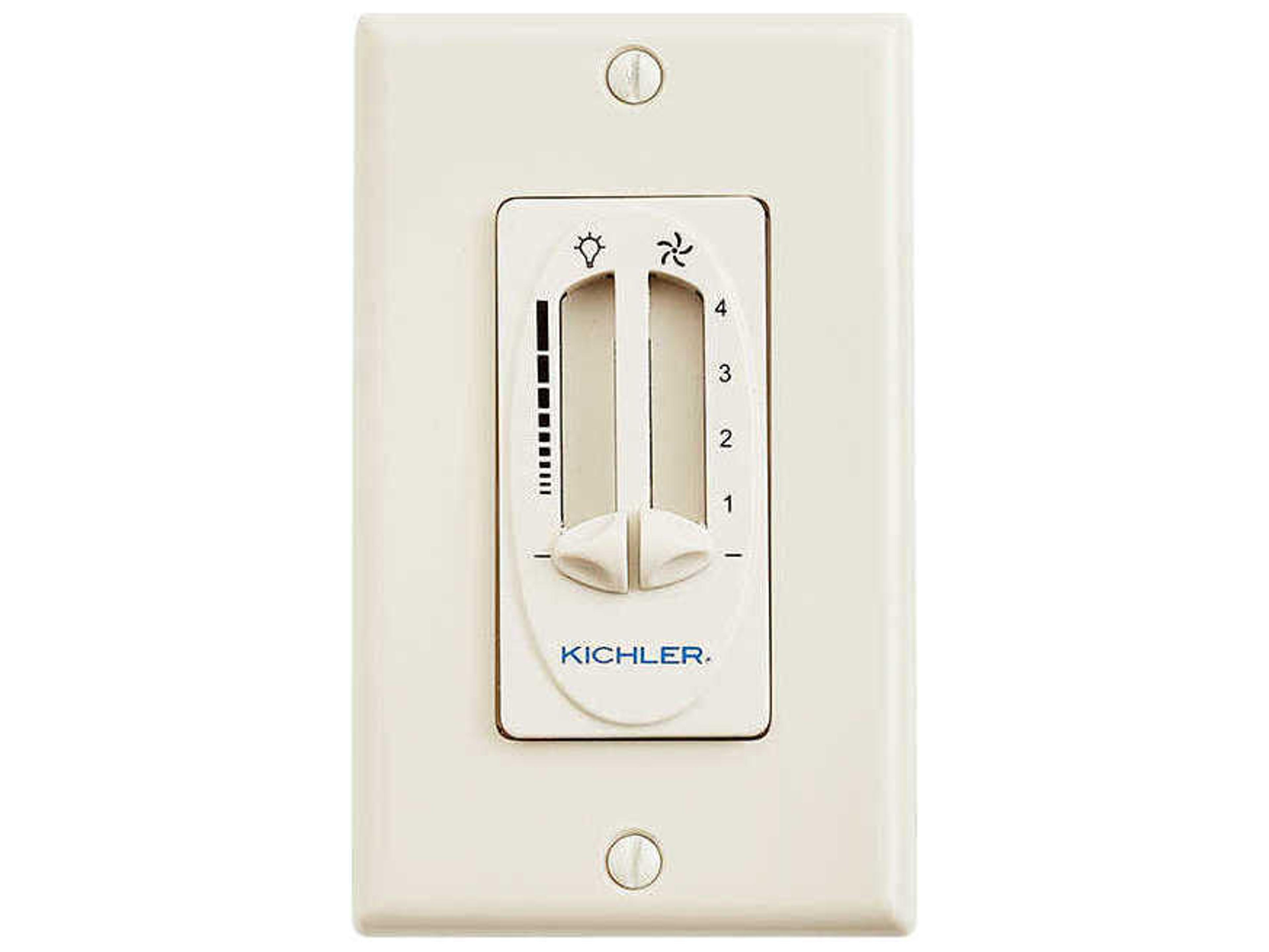 Kichler Fan 4 Speed-Light Dimmer