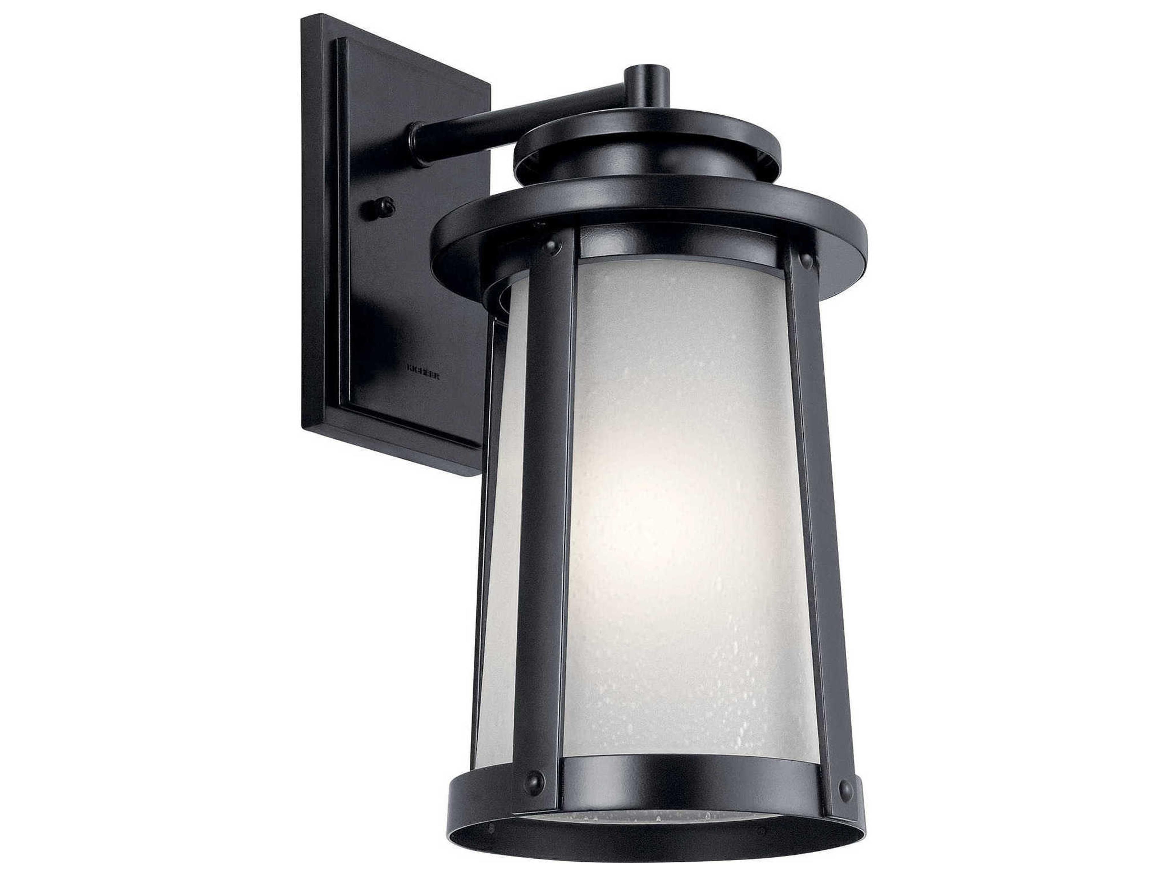 Kichler Harbor Bay 1 - Light Glass Outdoor Wall Light