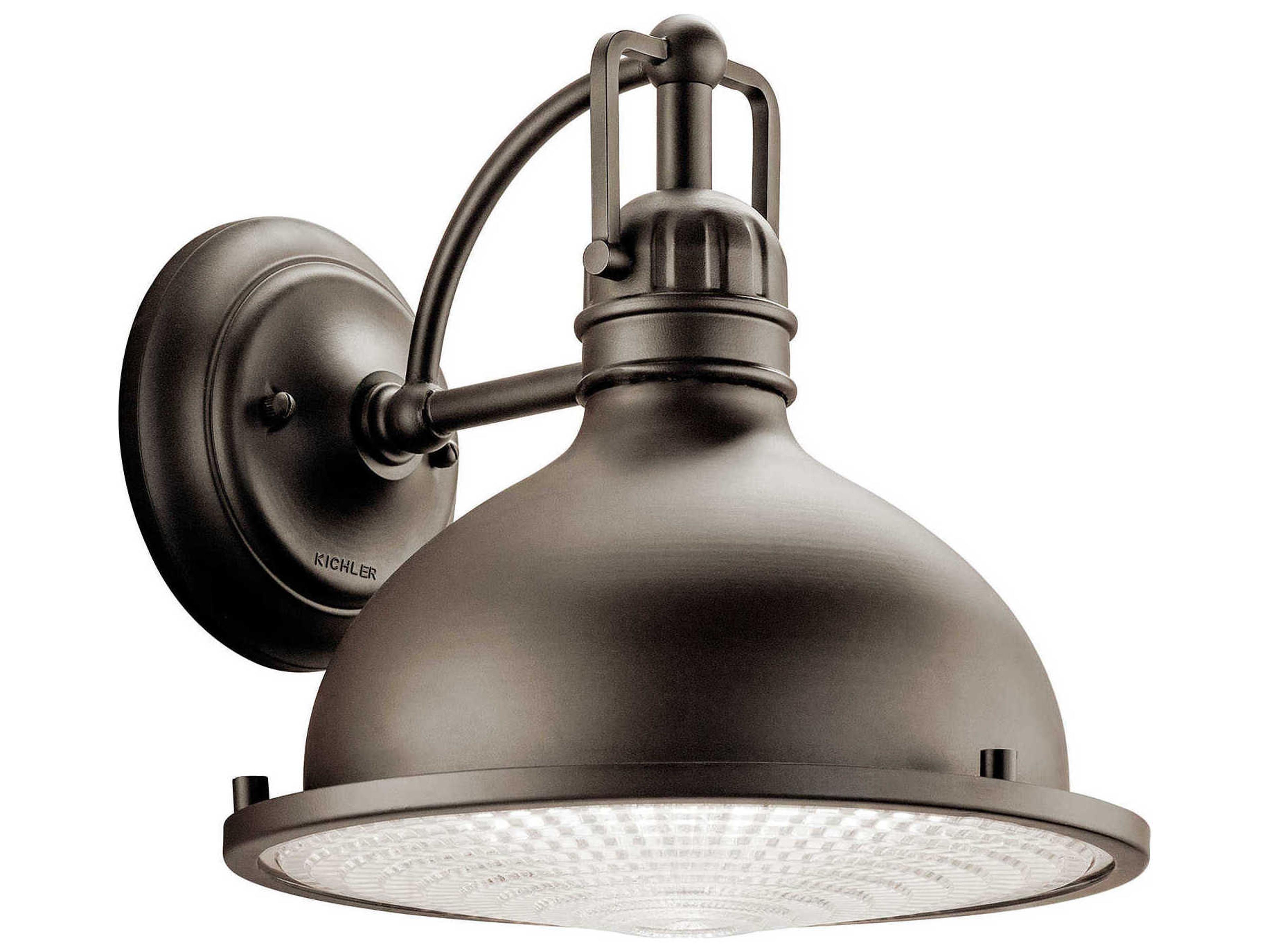 Kichler Hatteras Bay 1 - Light Industrial LED Outdoor Wall Light