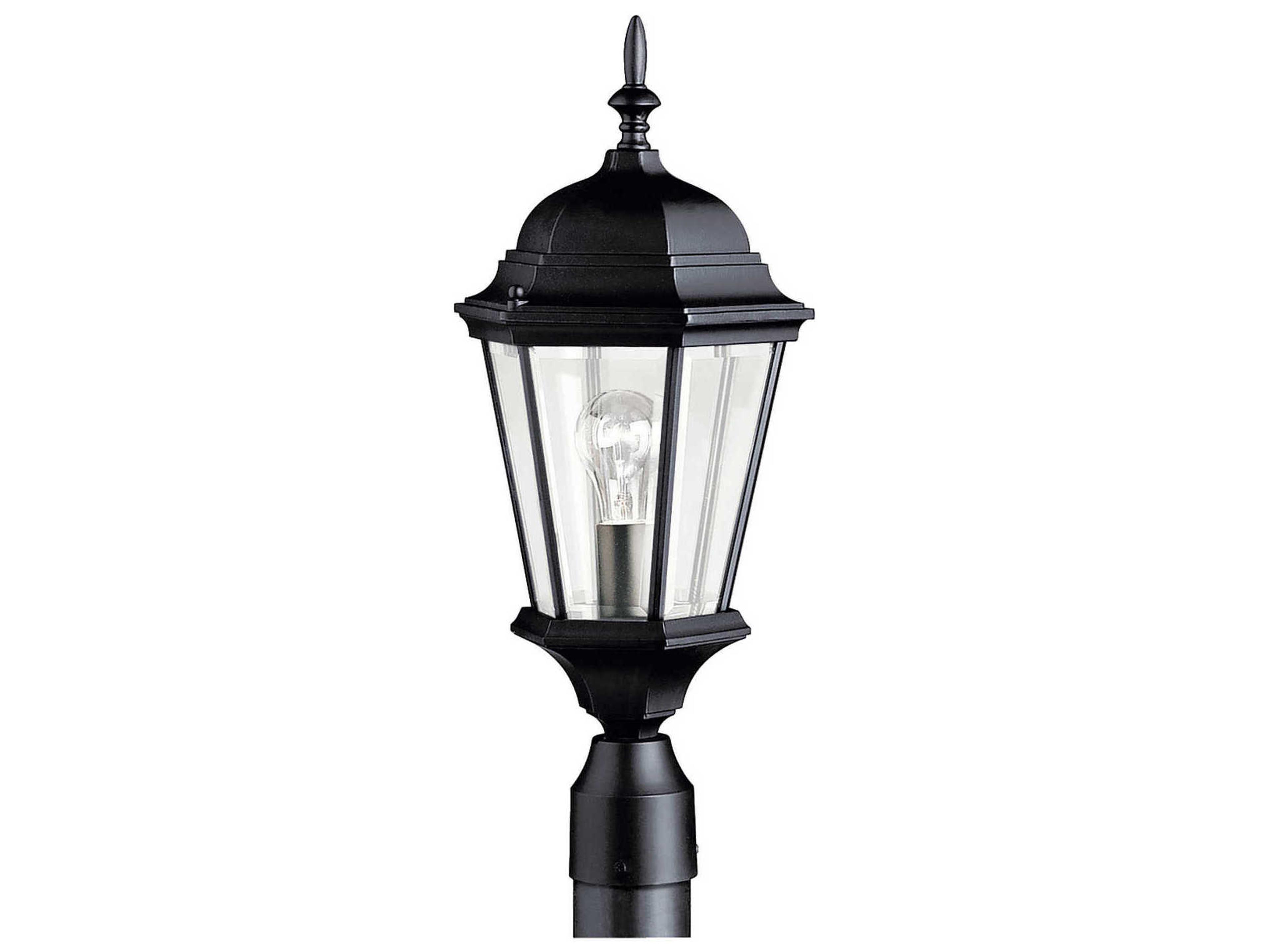 Kichler Madison 1 - Light Glass Outdoor Post Light