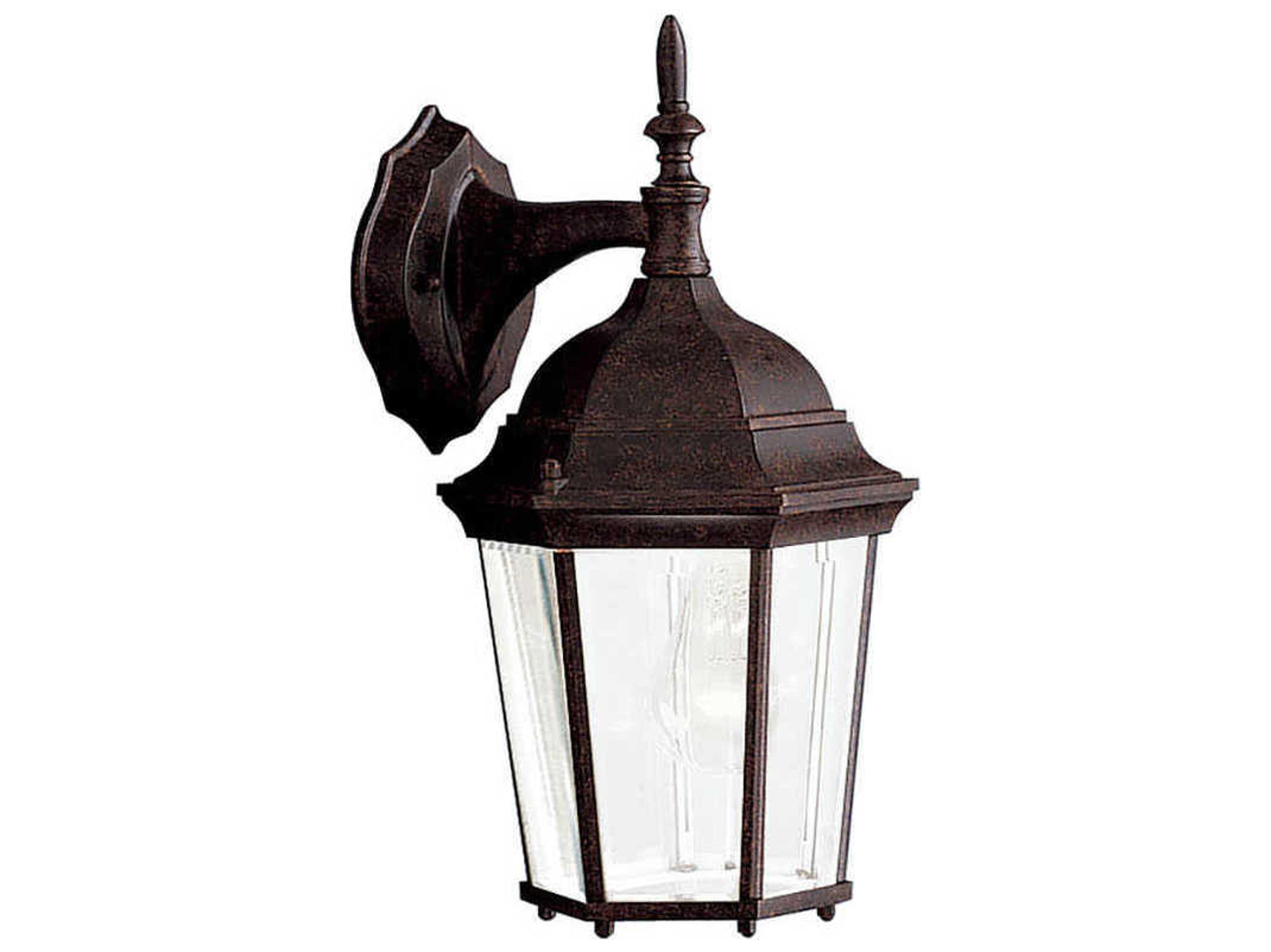 Kichler Madison 1 - Light Glass Outdoor Wall Light