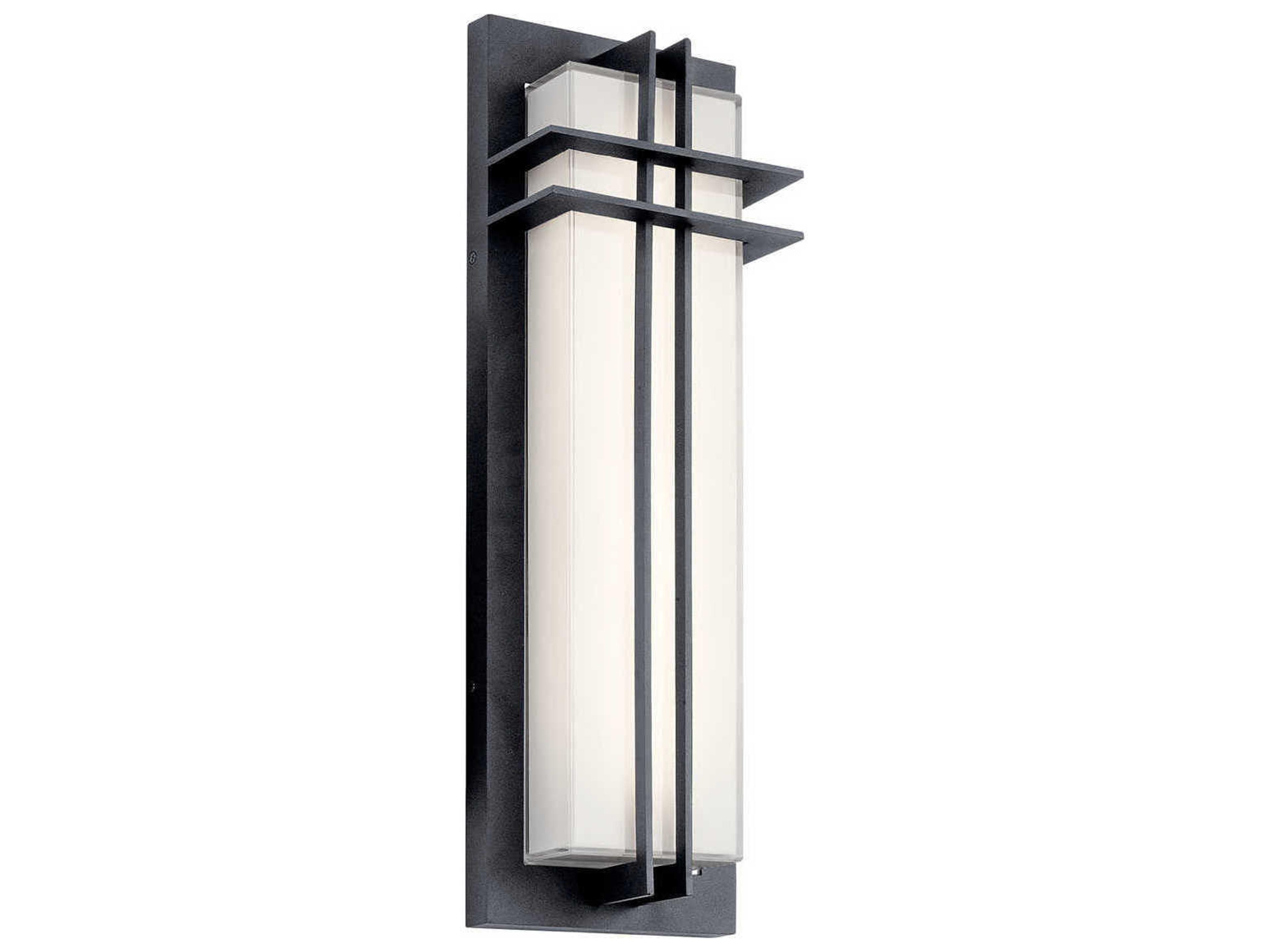 Kichler Manhattan 2 - Light Glass Outdoor Wall Light