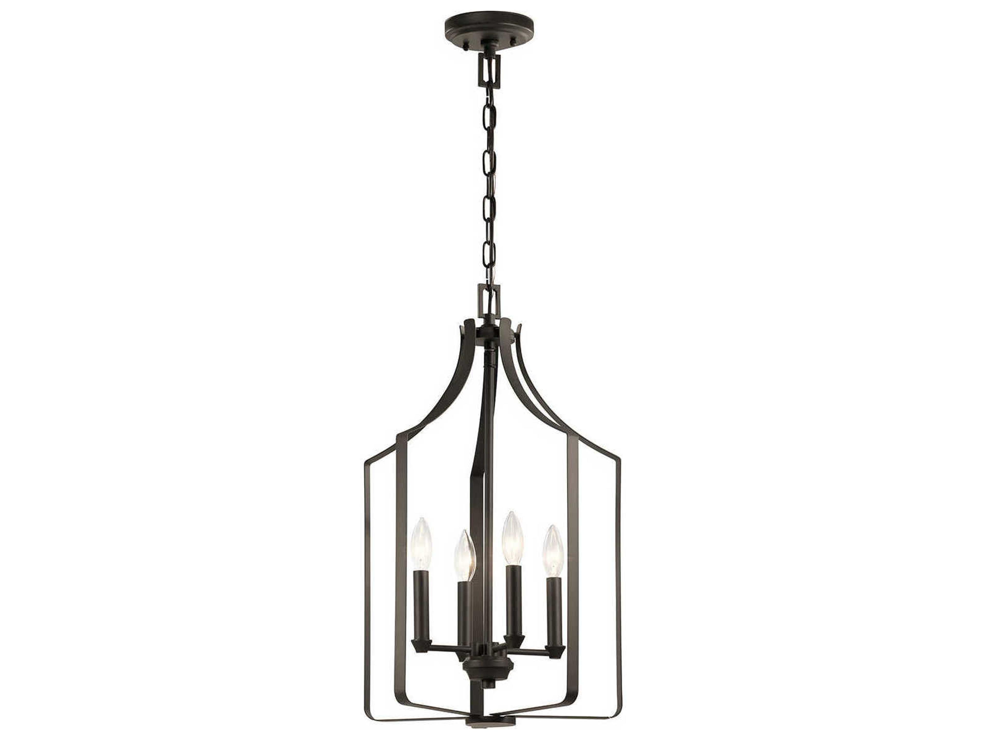 Kichler Morrigan 4-Light Olde Bronze Candelabra Chandelier