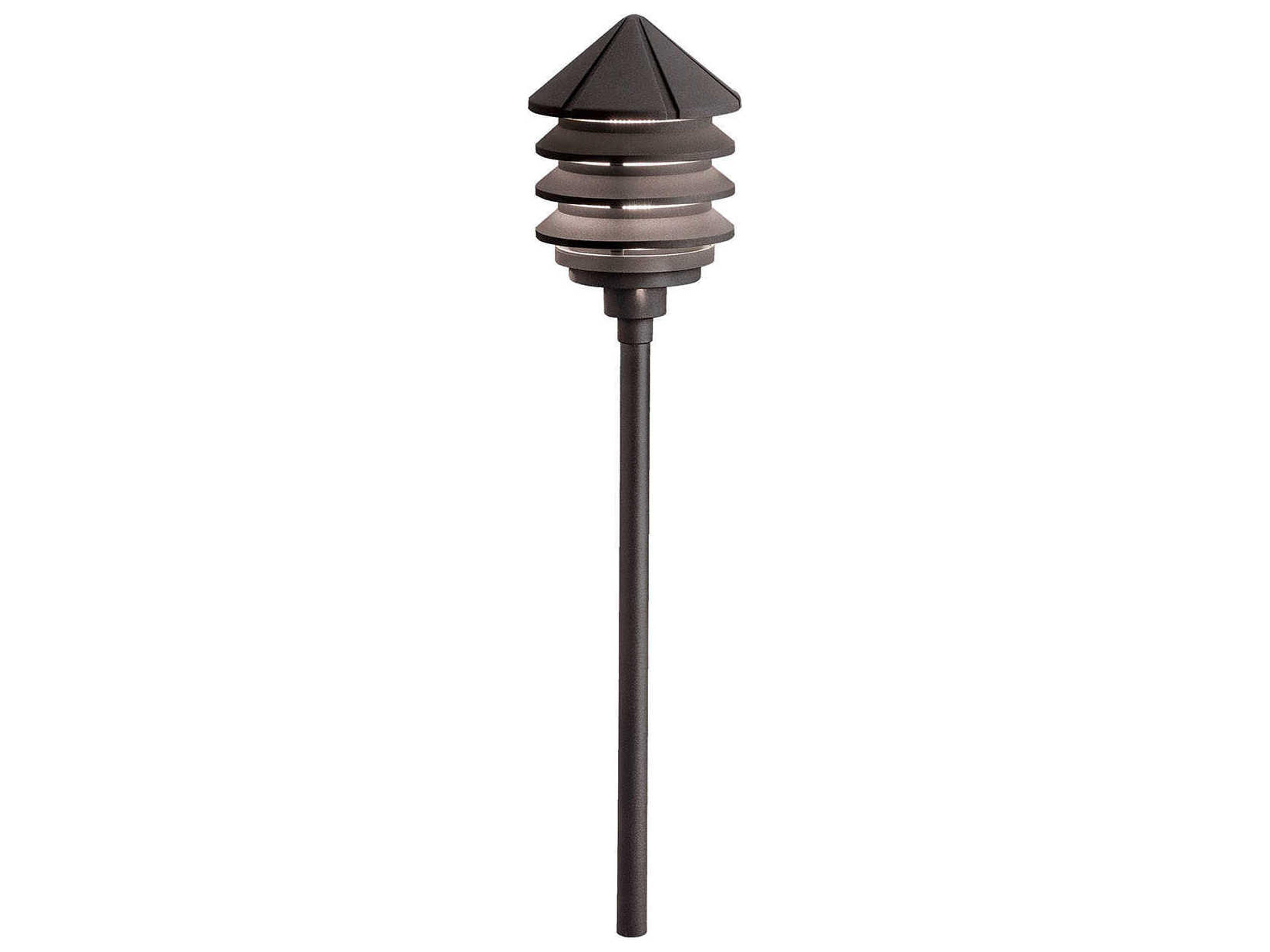 Six Groove 1 - Light Outdoor Post Light