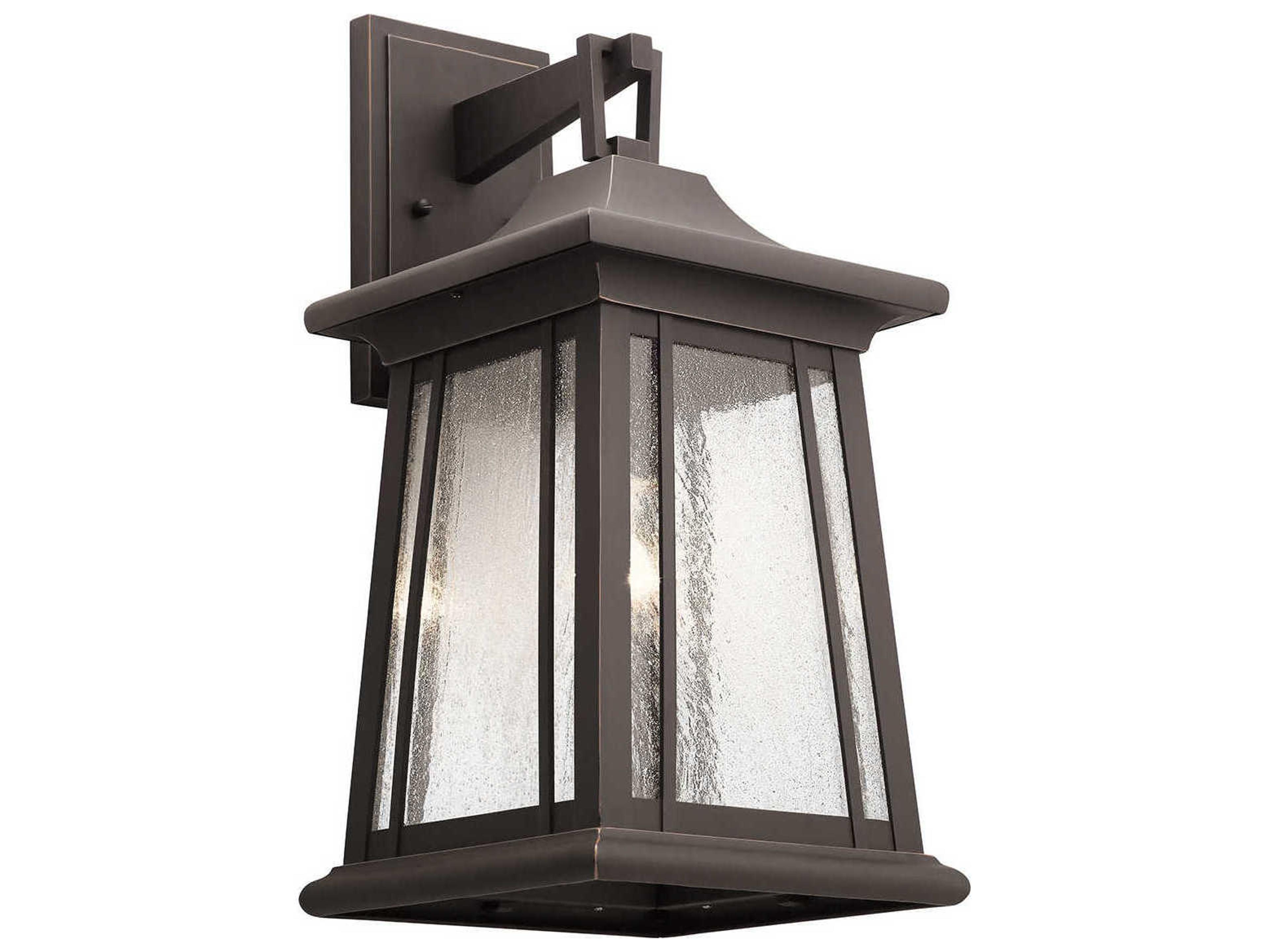 Kichler Taden 1 - Light Glass Outdoor Wall Light