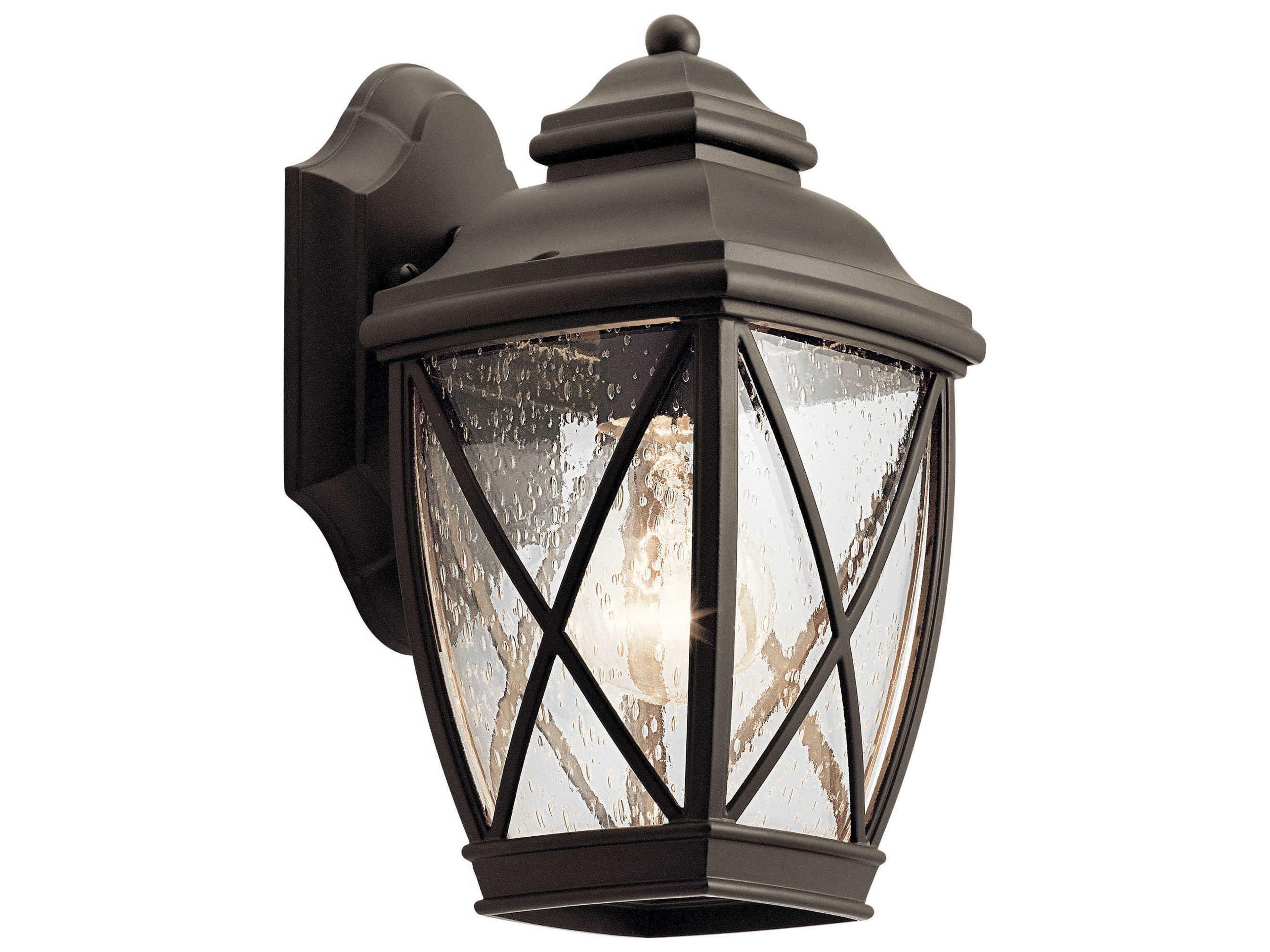 Kichler Tangier 1 - Light Glass Outdoor Wall Light