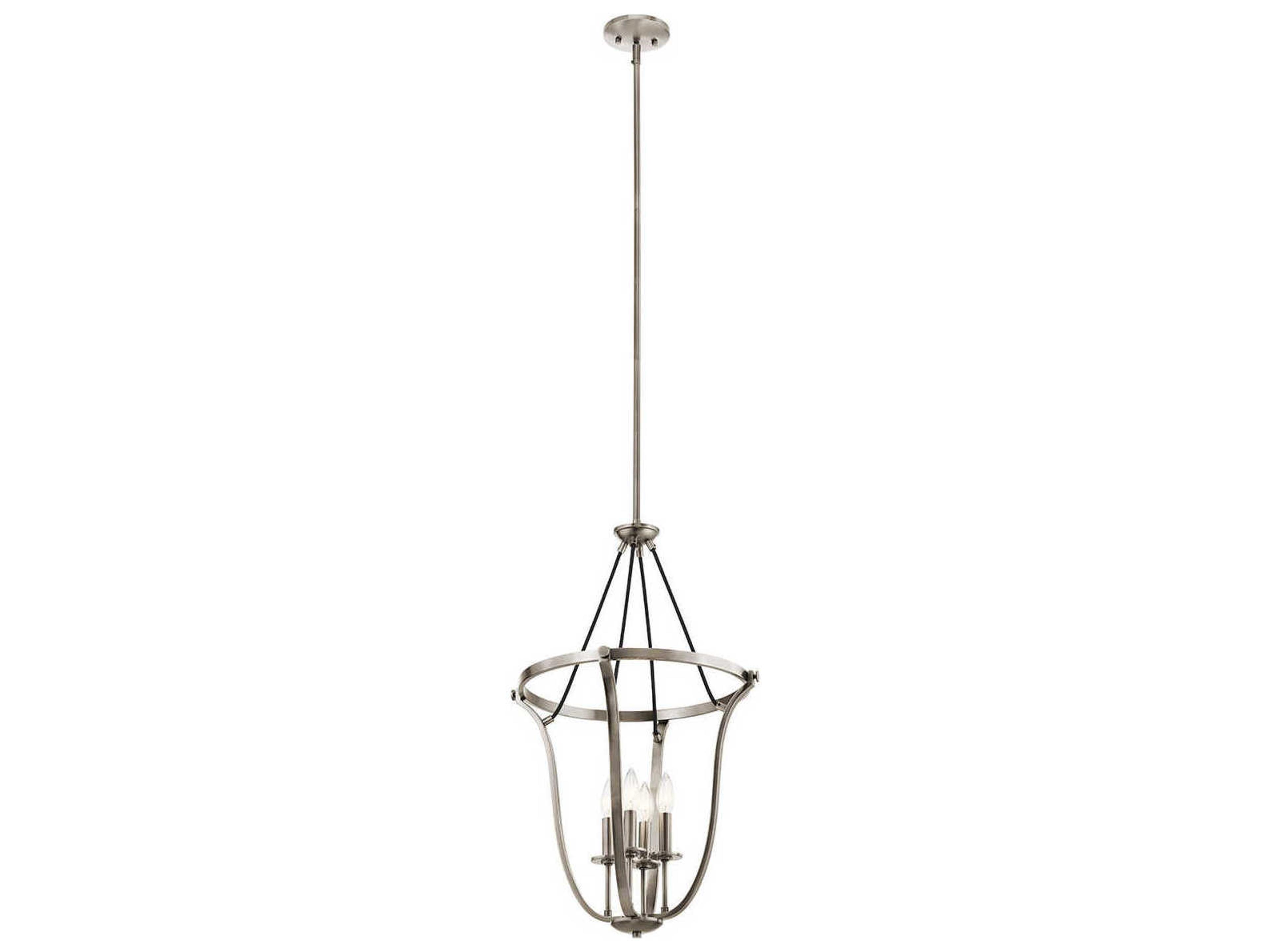Kichler Thisbe 4-Light Classic Pewter Pendant