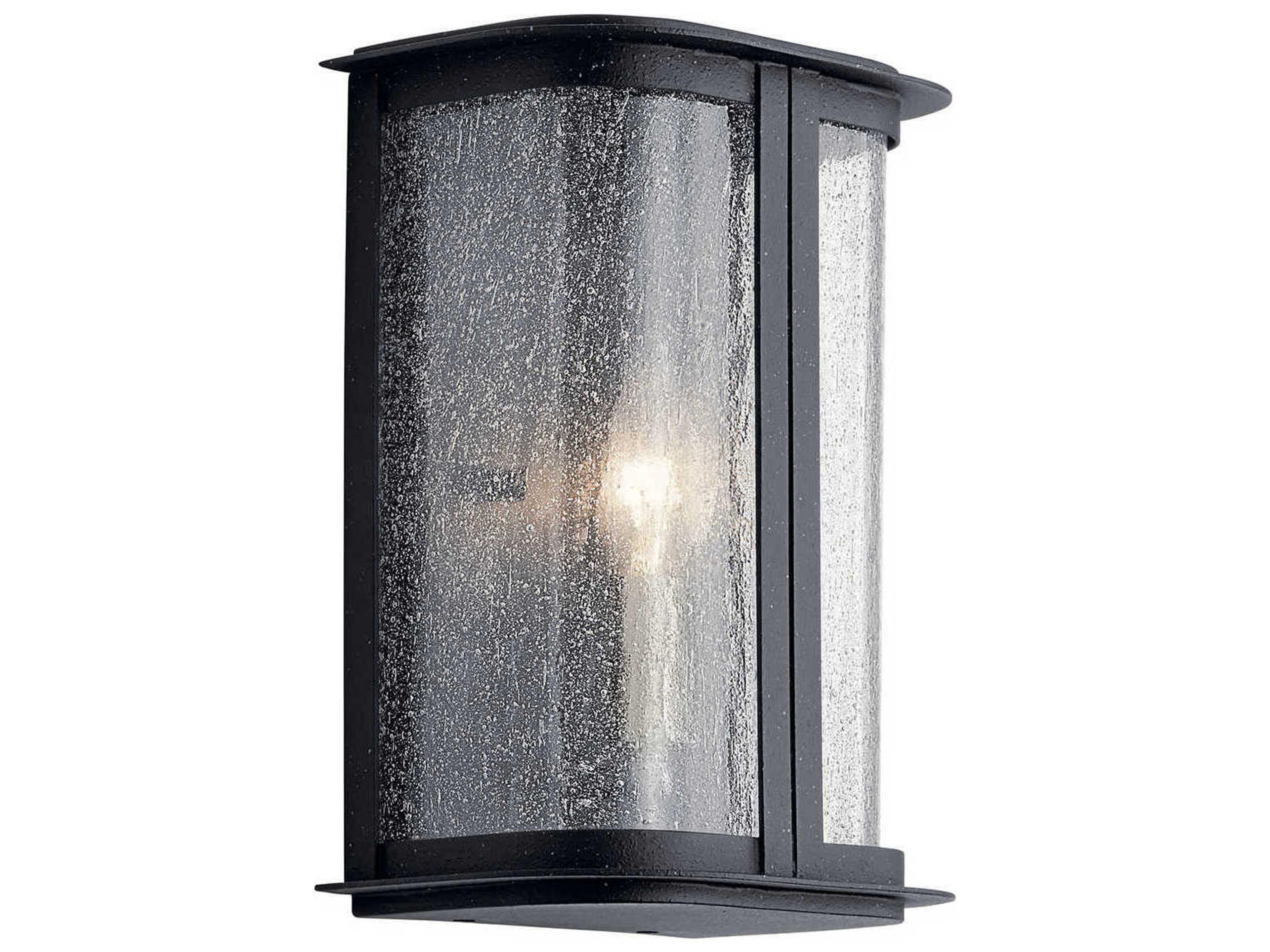 Kichler Timmin 1 - Light Glass Outdoor Wall Light