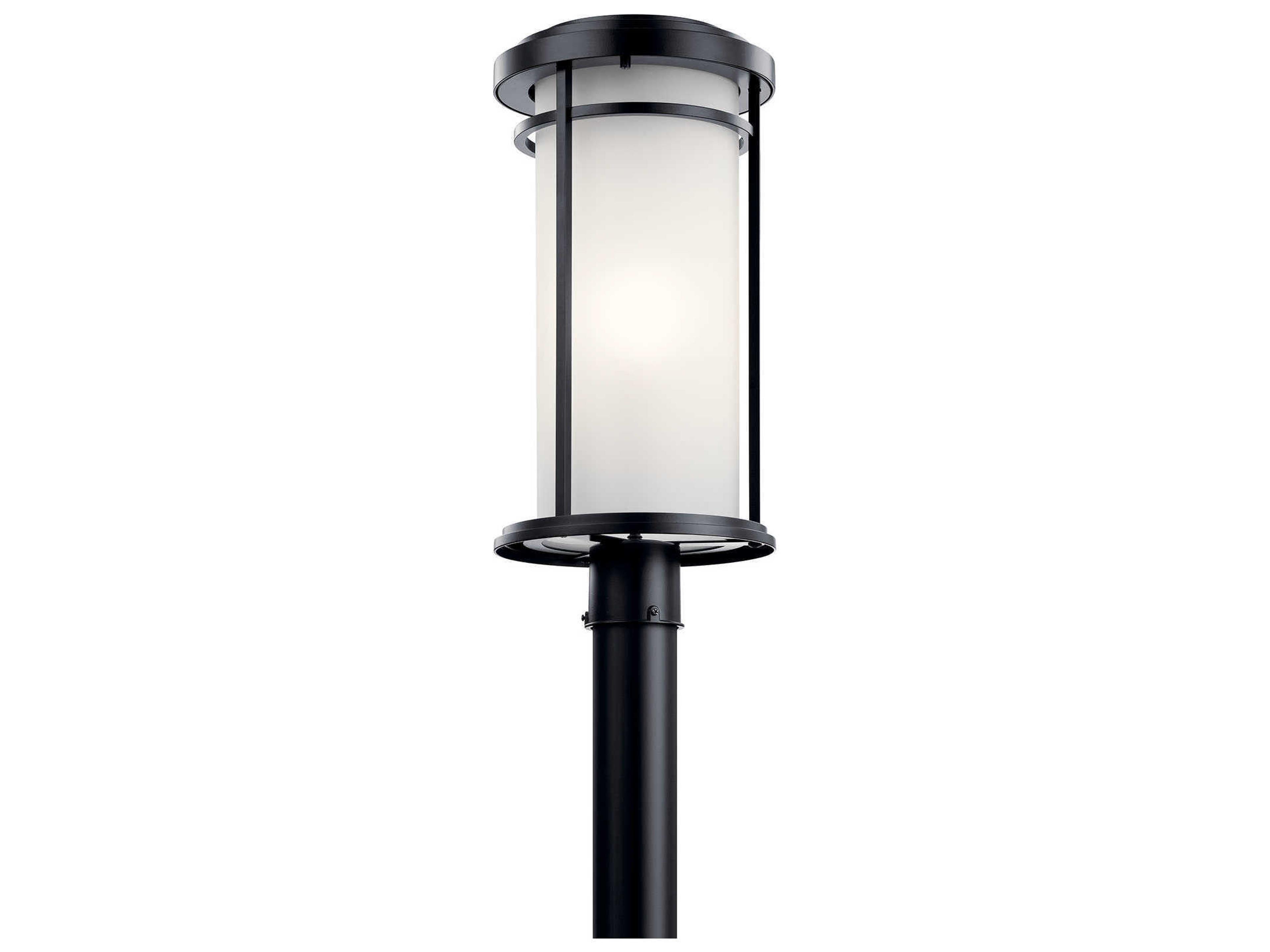 Kichler Toman 1 - Light Glass Outdoor Post Light