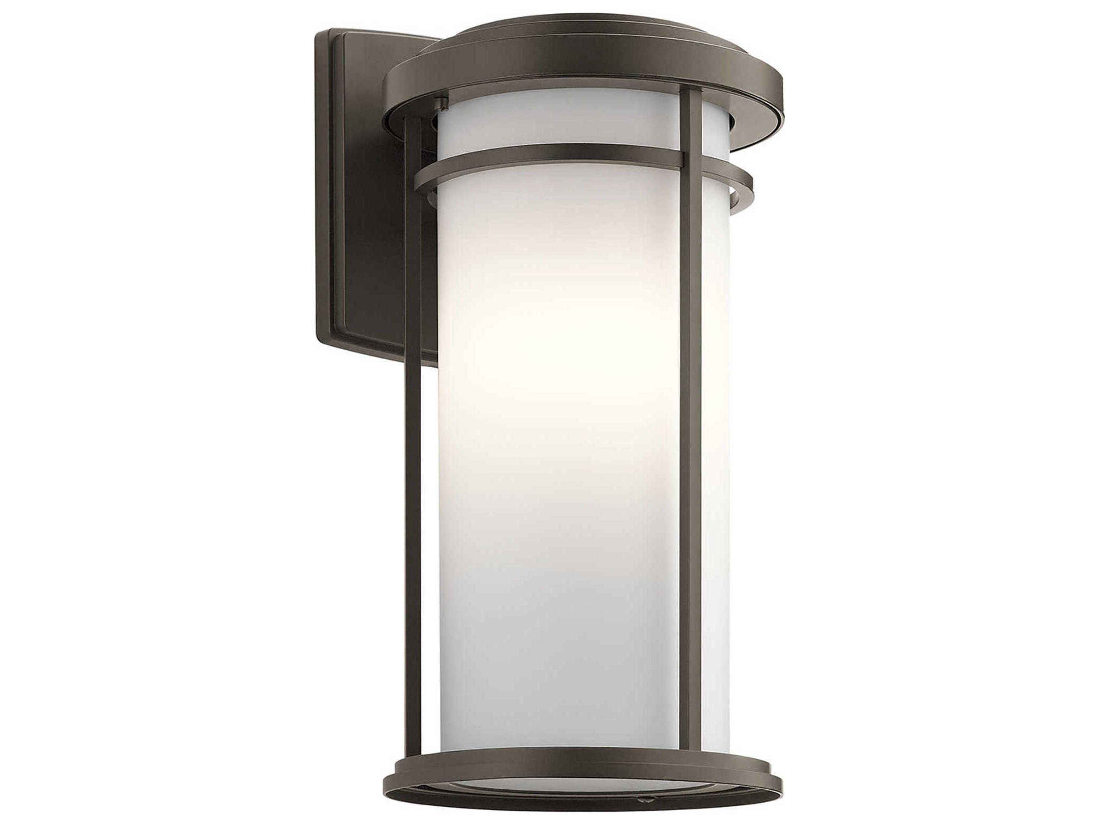 Kichler Toman 1 - Light Glass Outdoor Wall Light