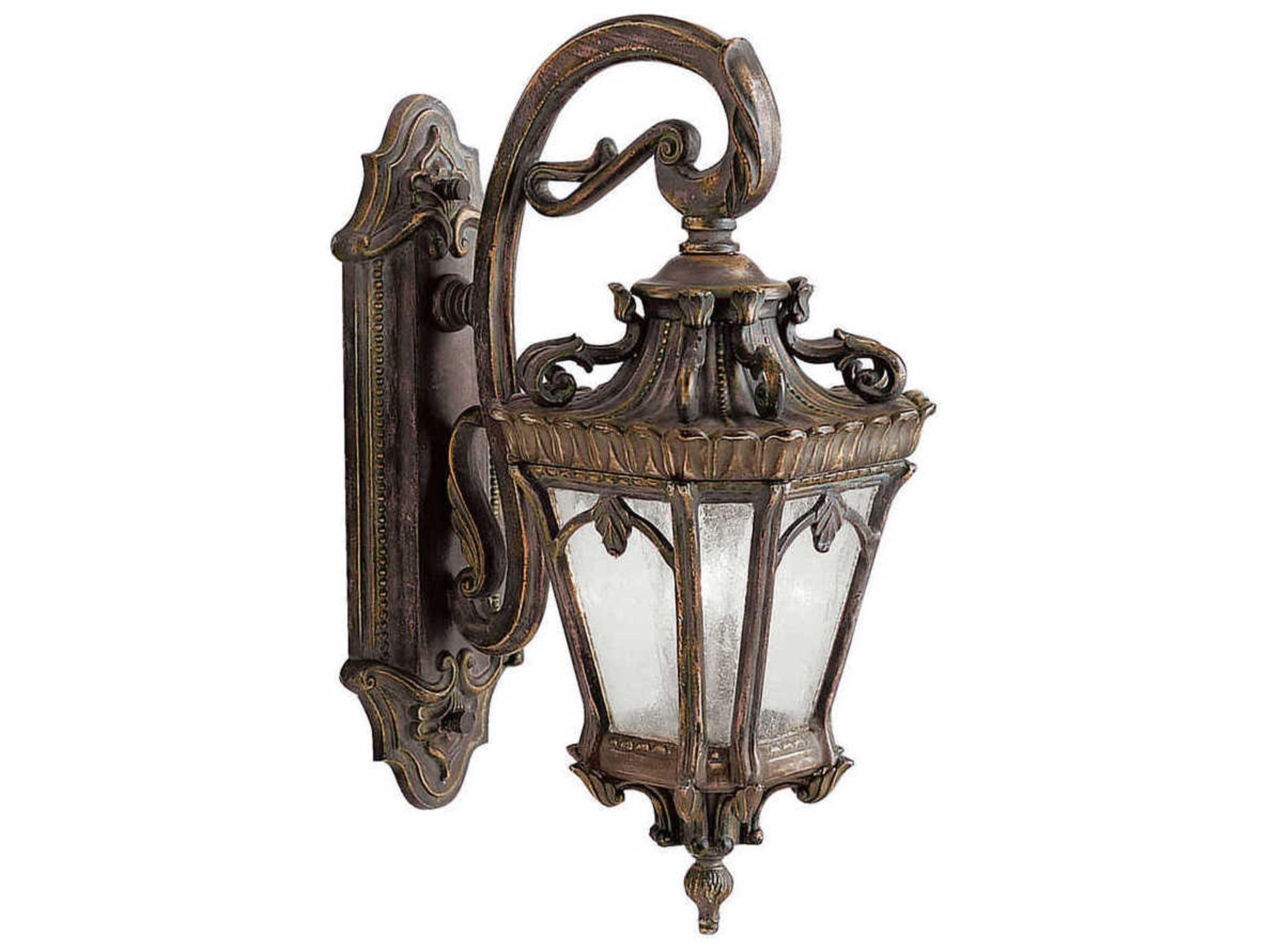 Kichler Tournai 2 - Light Glass Outdoor Wall Light