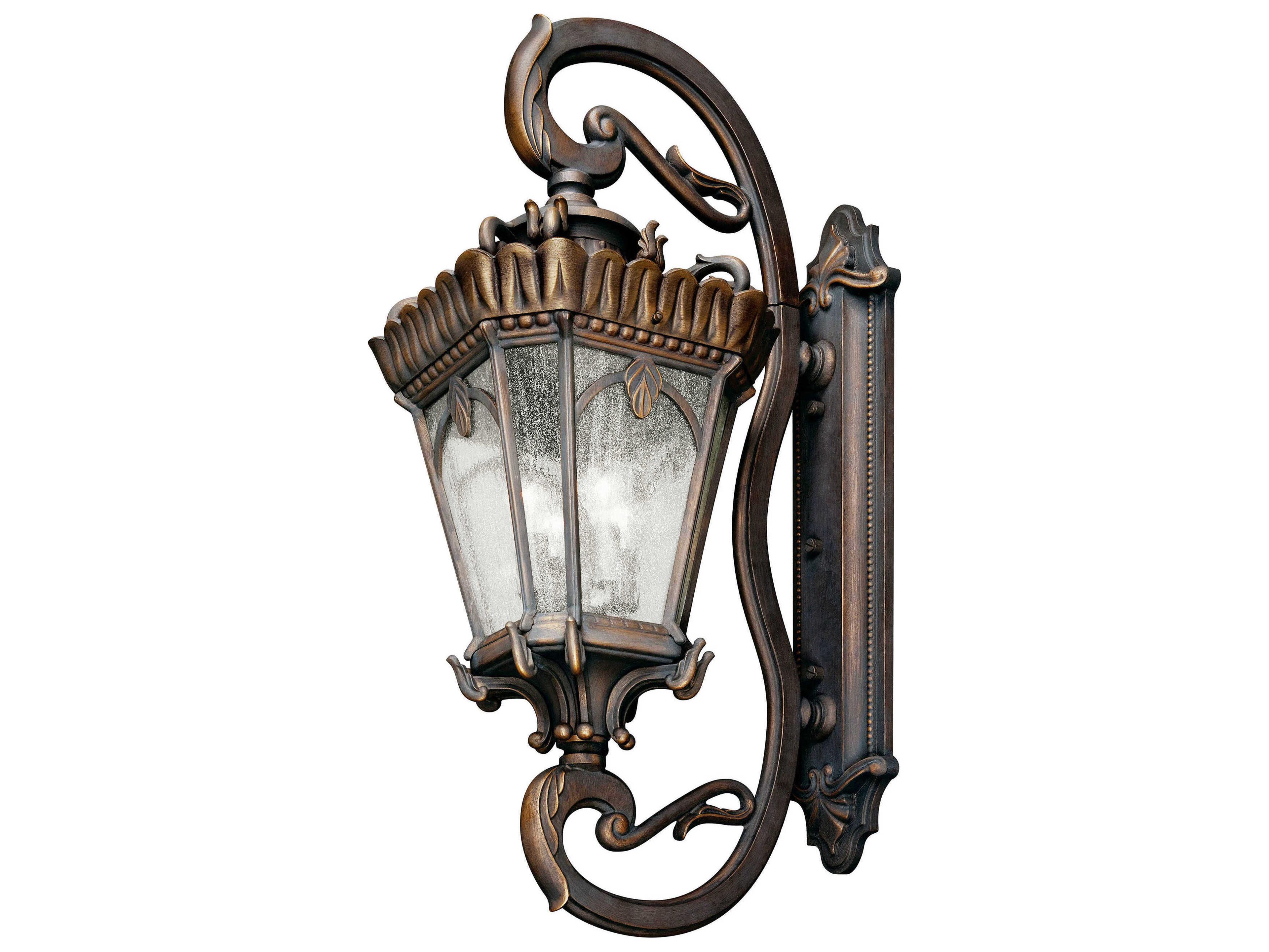 Kichler Tournai 4 - Light Glass Outdoor Wall Light