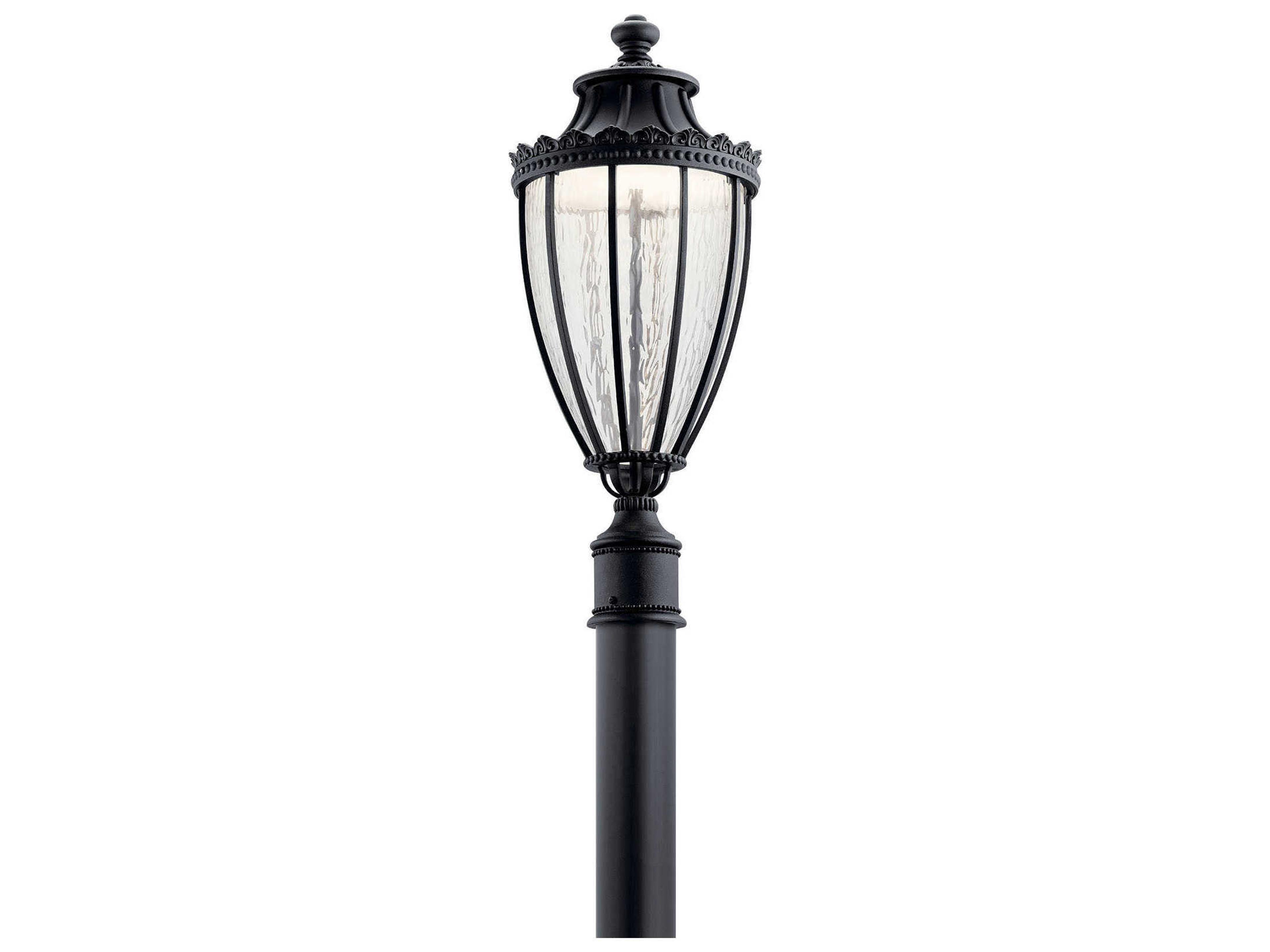 Kichler Wakefield 1 - Light Glass LED Outdoor Post Light
