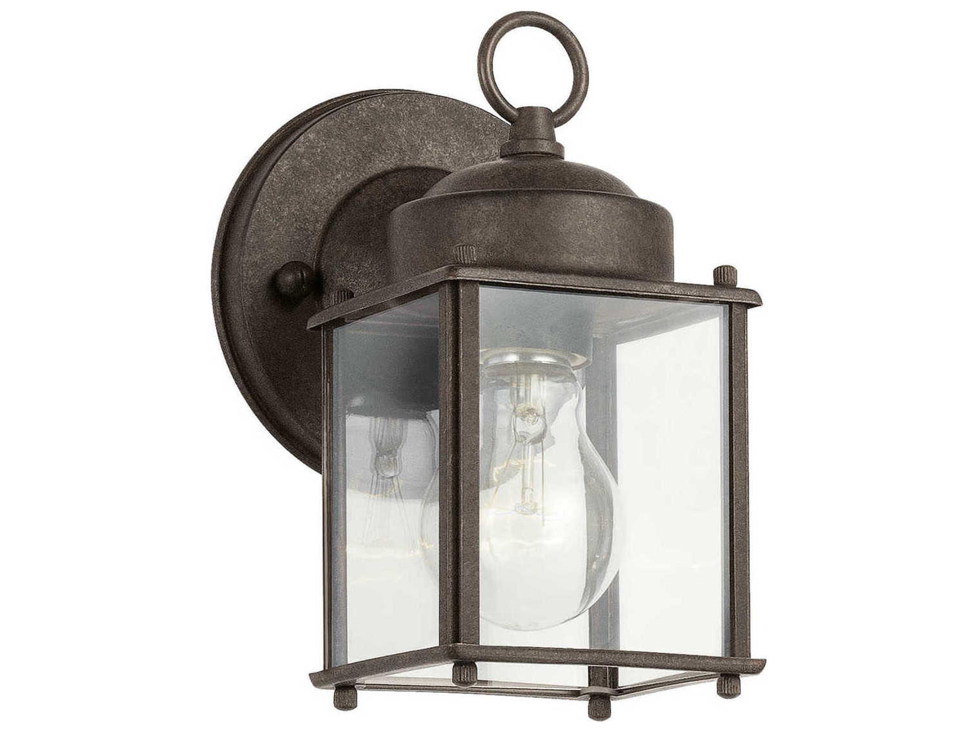 Kichler 1 - Light Glass Outdoor Wall Light