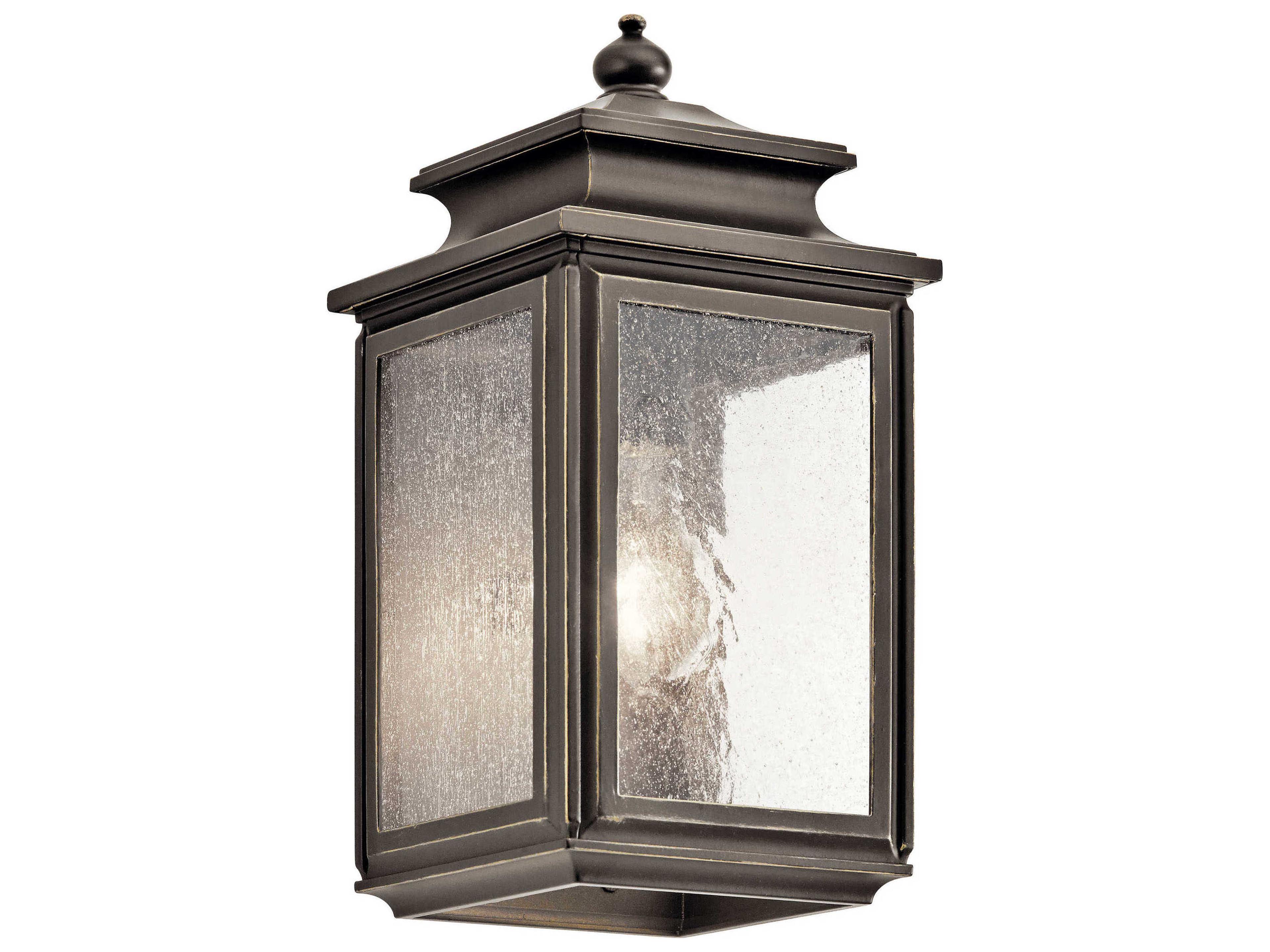 Kichler Wiscombe Park 1 - Light Glass Outdoor Wall Light