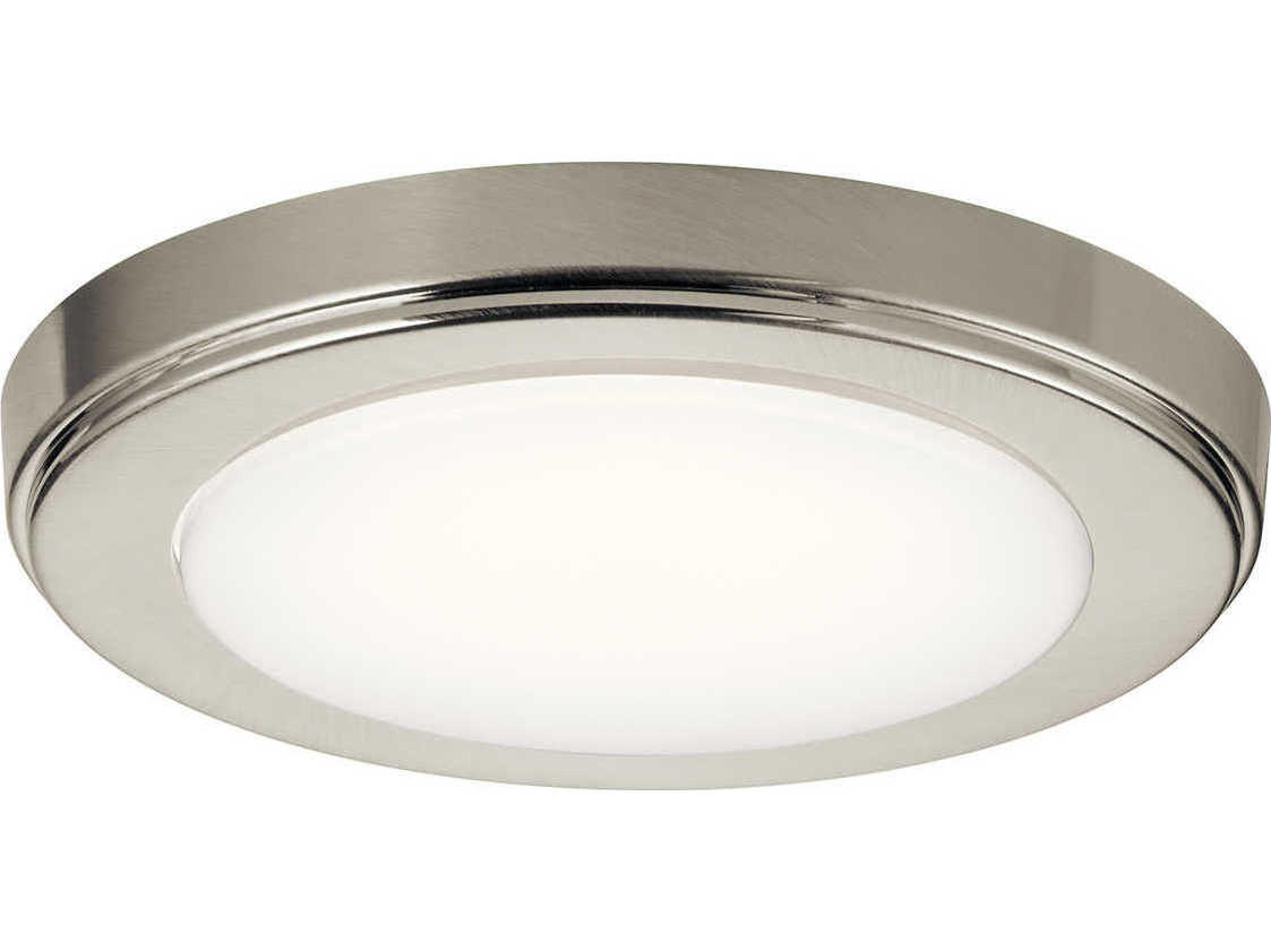 Kichler Zeo Brushed Nickel LED Round Flush Mount