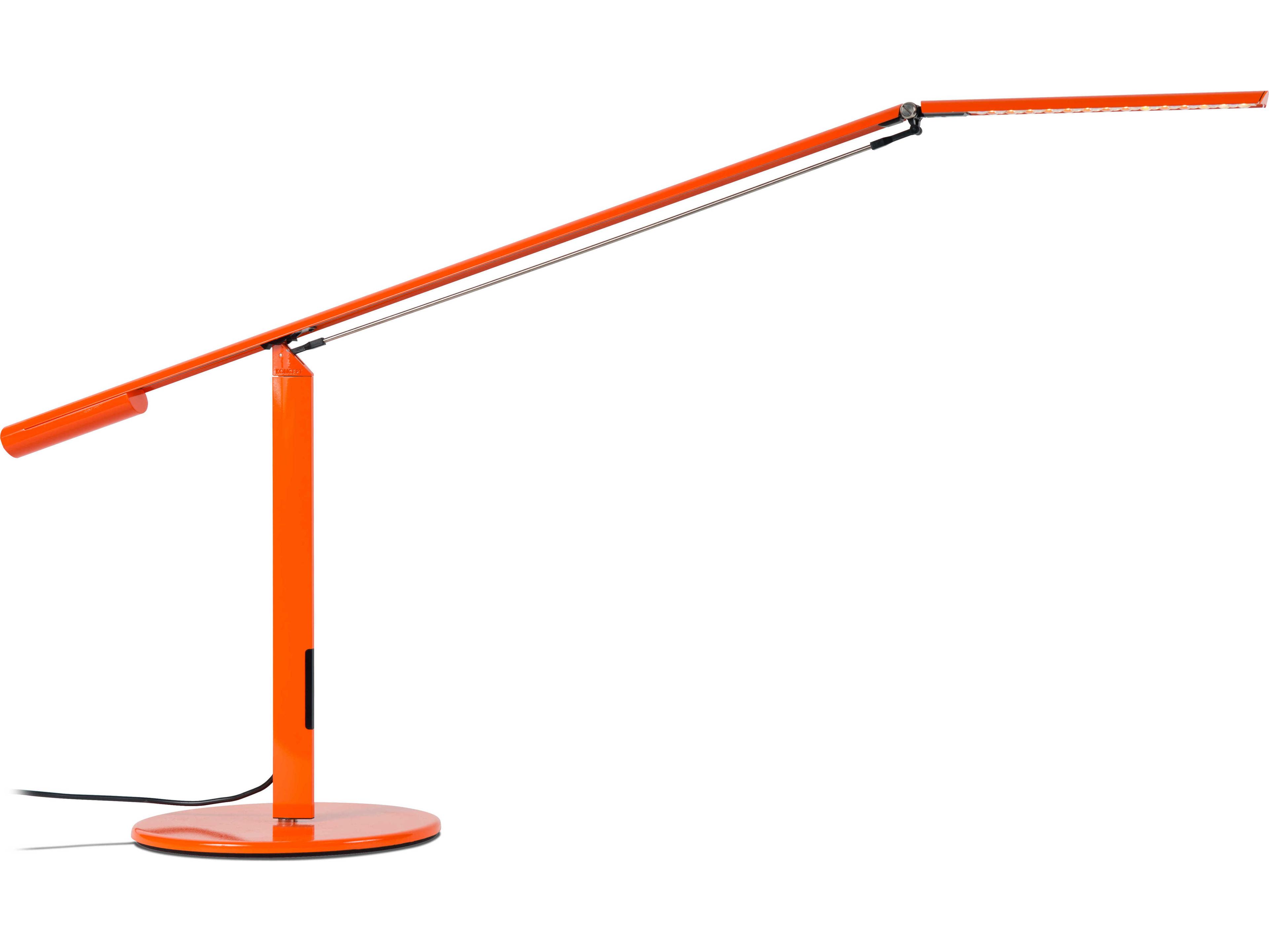 Koncept Equo LED Orange Desk Lamp