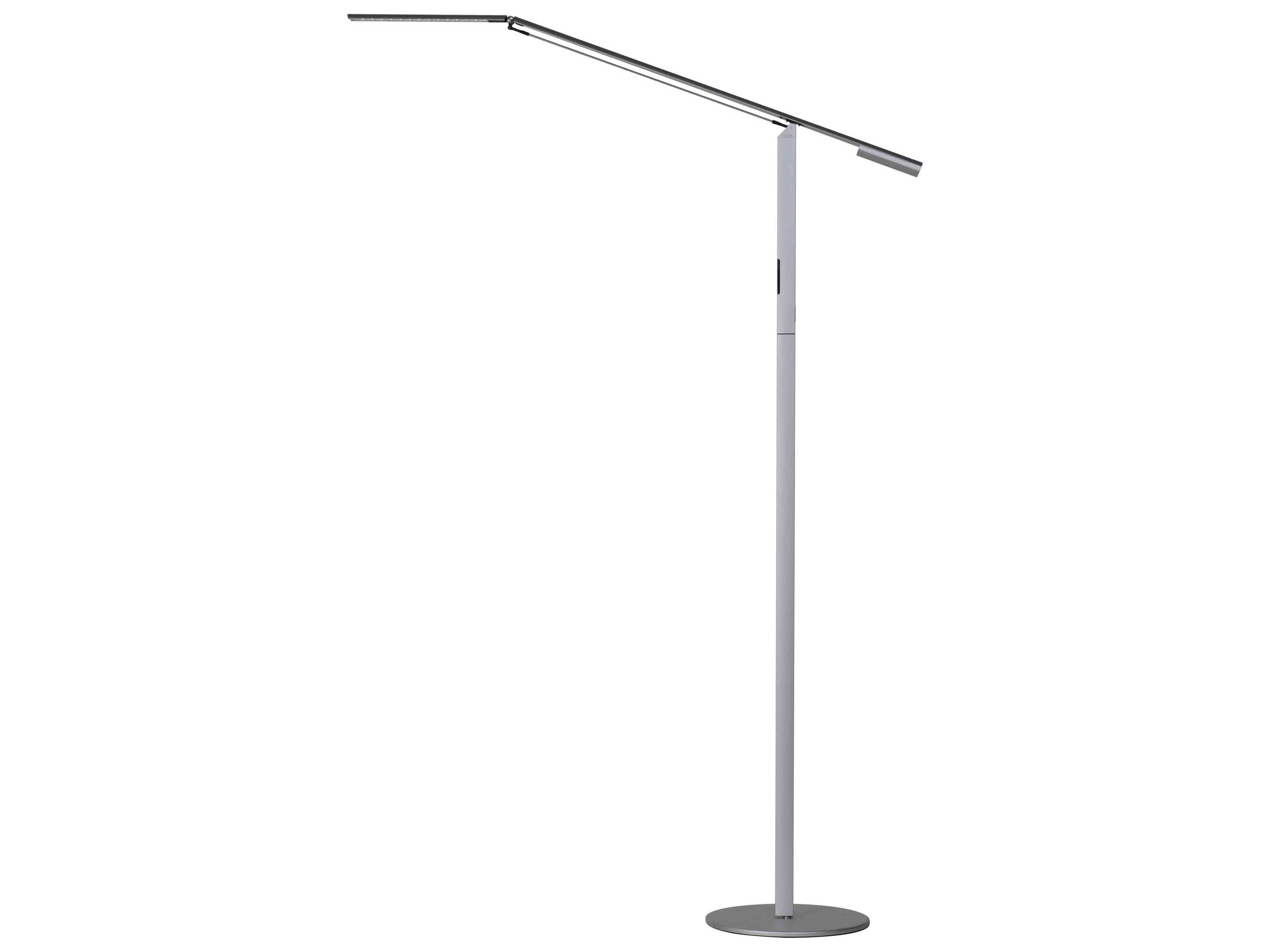 Koncept Equo LED Silver Floor Lamp