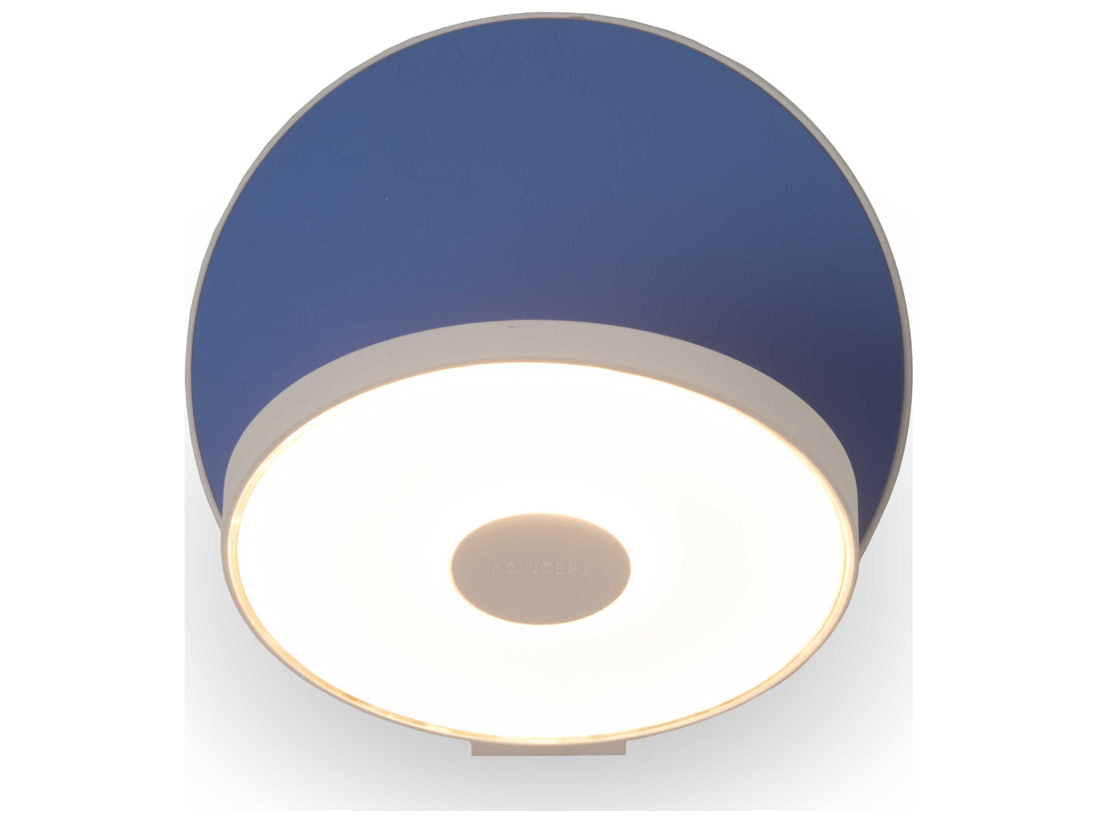 Koncept Gravy Matte Blue LED Wall Sconce