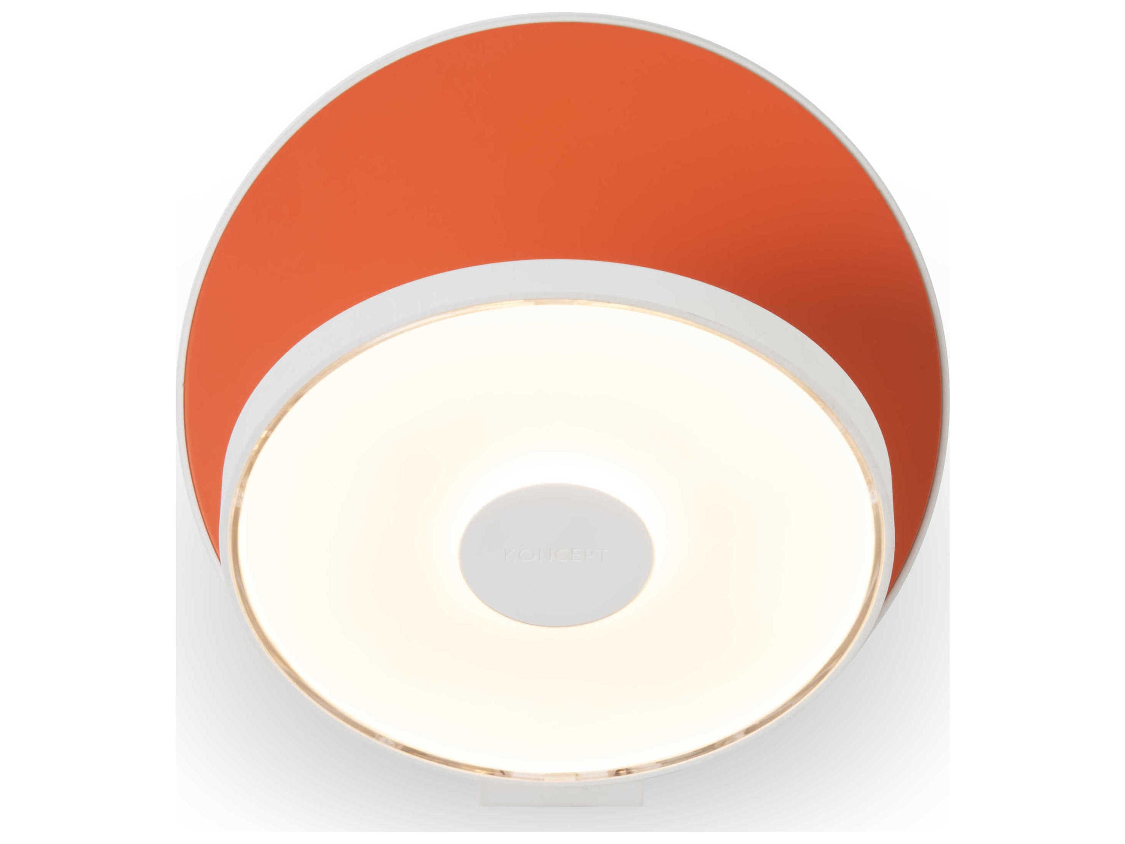 Koncept Gravy Matte Orange LED Wall Sconce