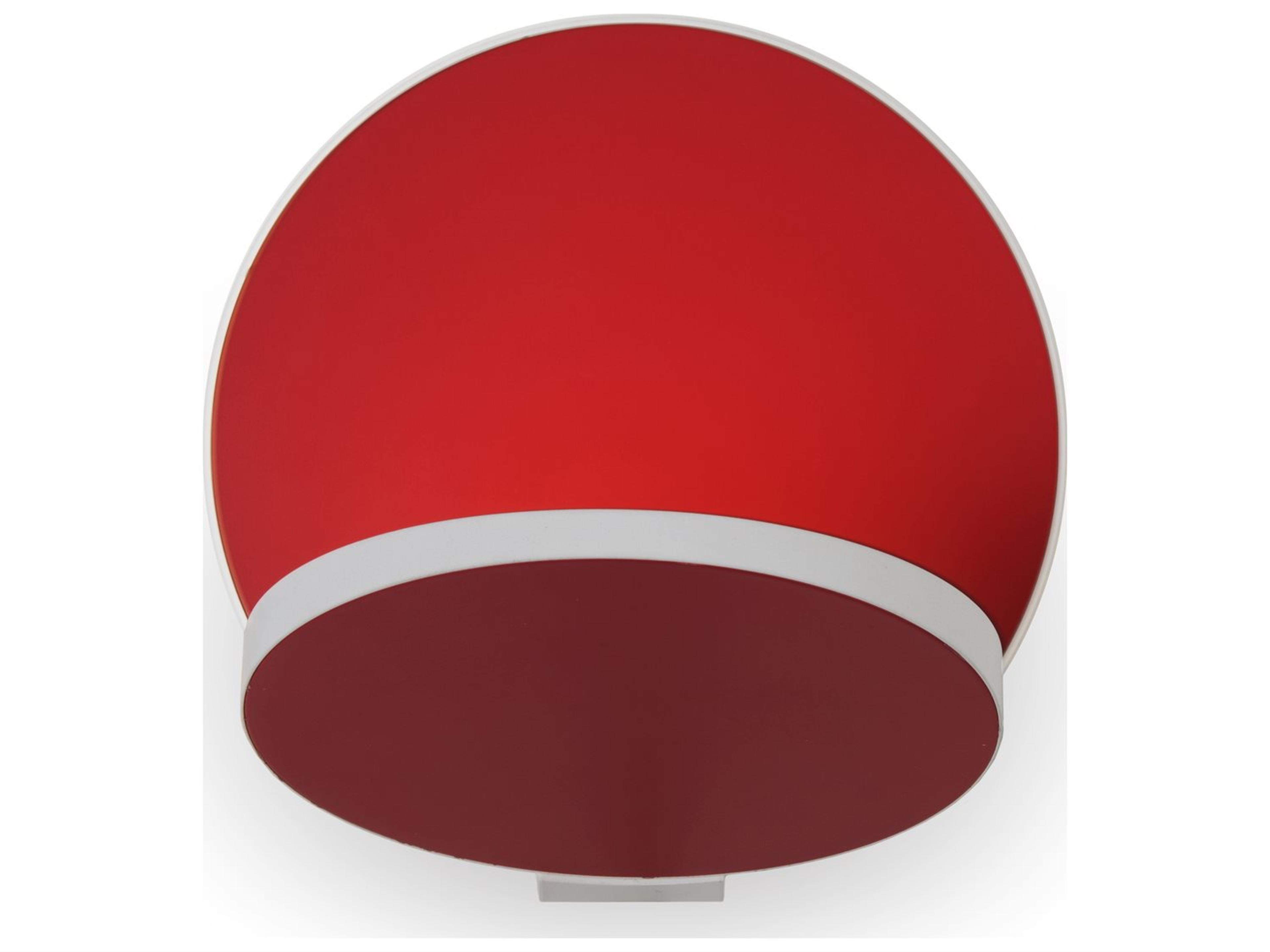 Koncept Gravy Matte Red LED Wall Sconce
