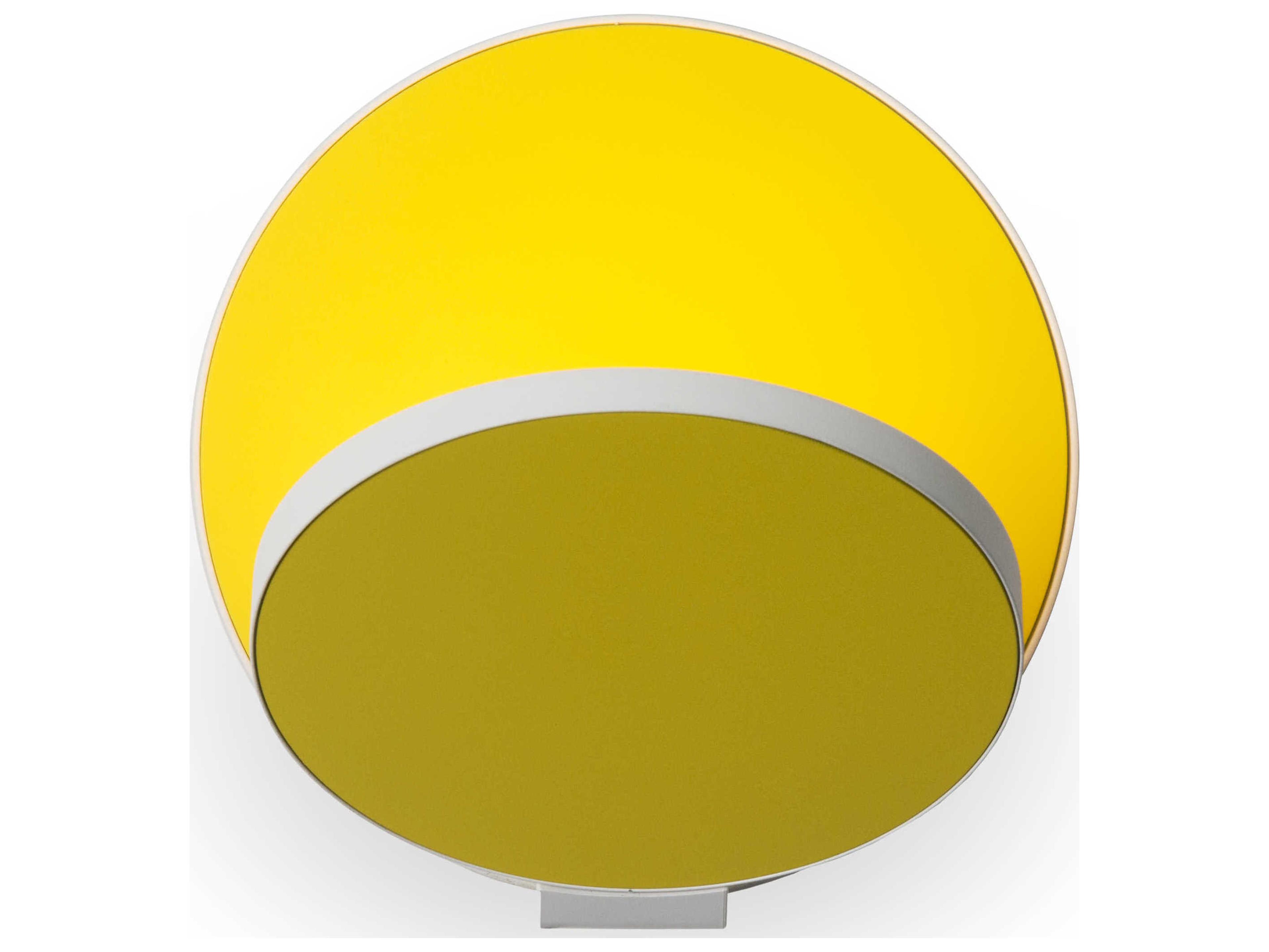 Koncept Gravy Matte Yellow LED Wall Sconce