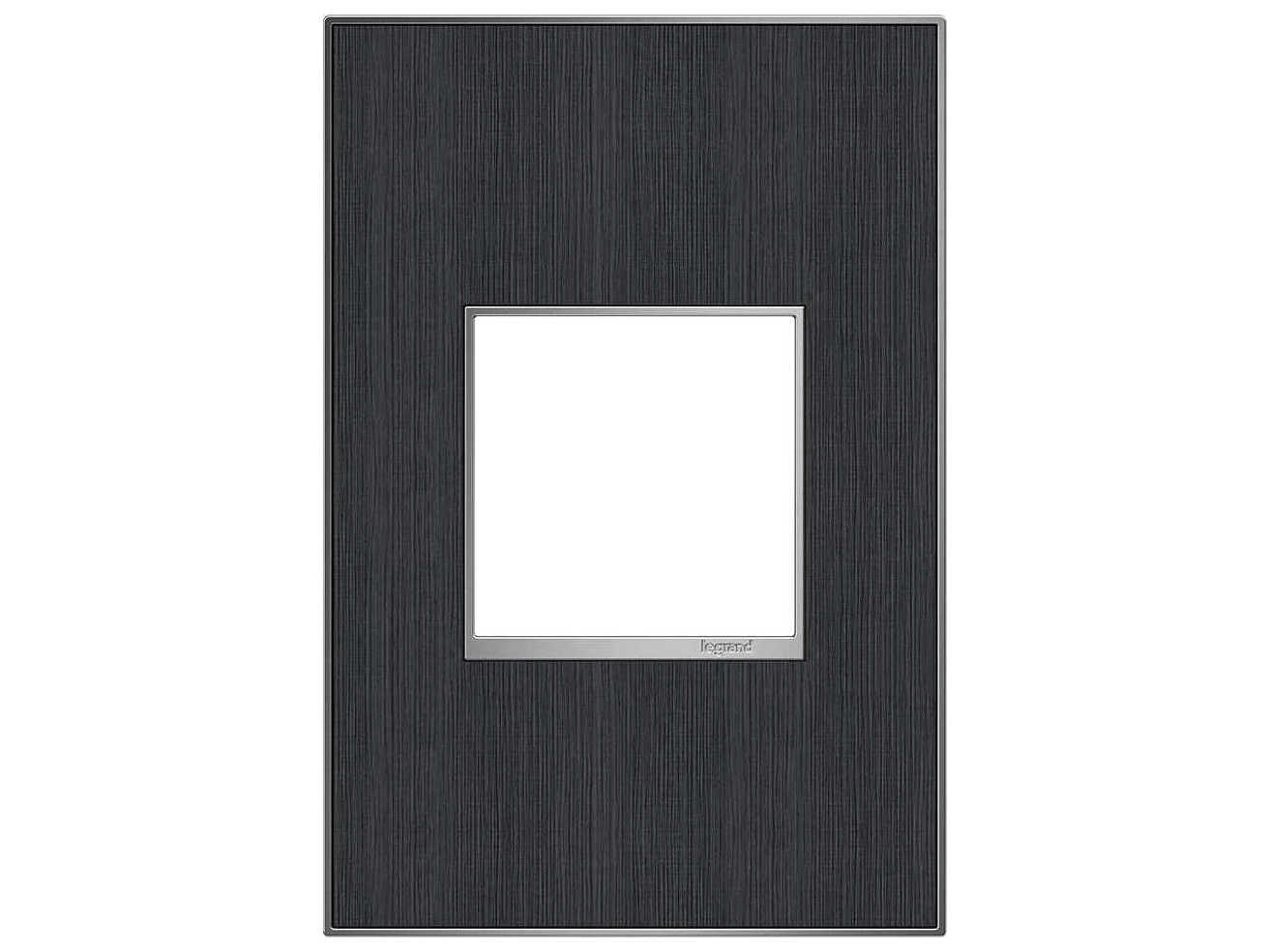 Legrand Real Materials Rustic Grey One-Gang Wall Plate