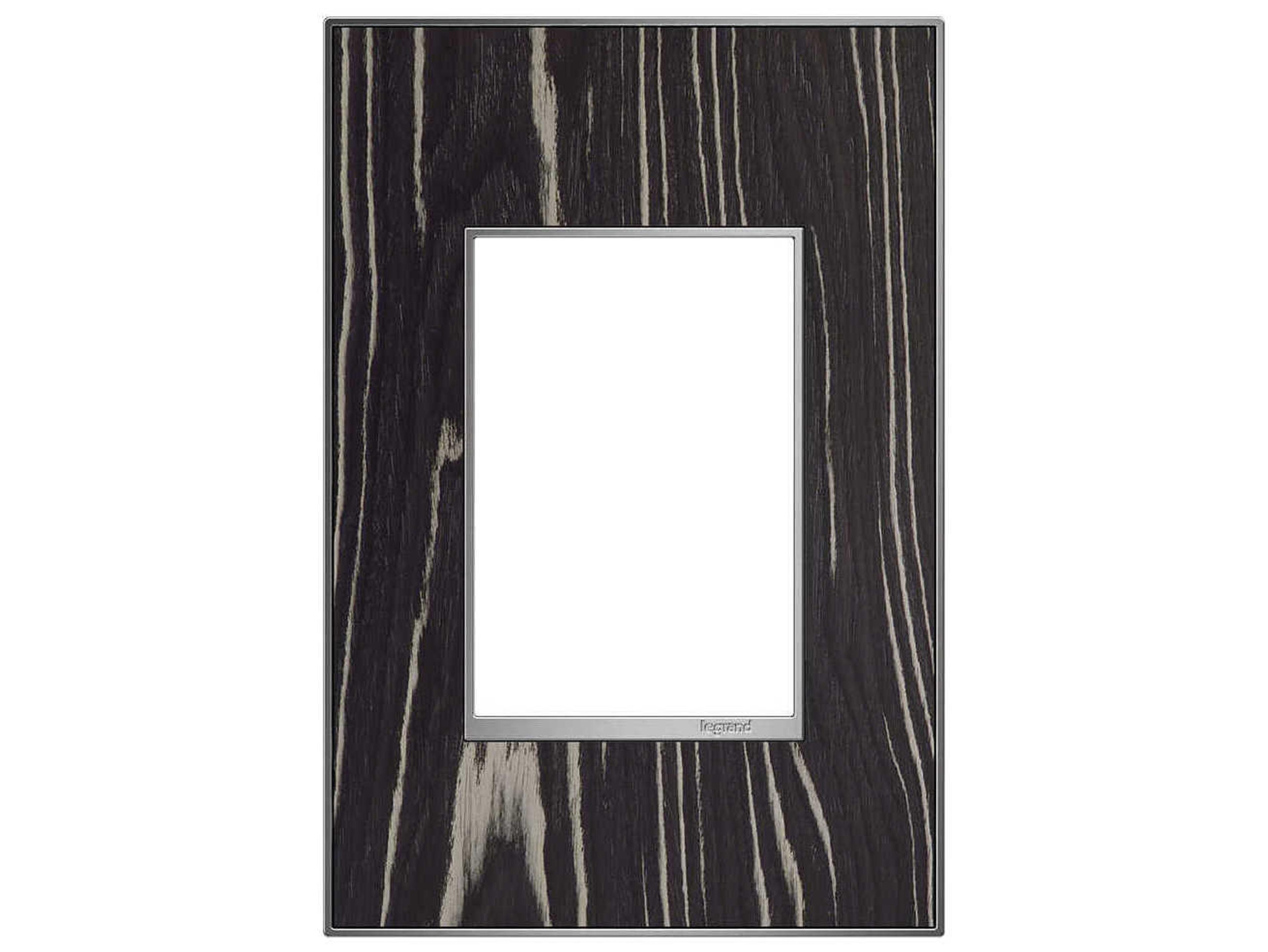 Legrand Real Materials Macassar One-Gang and Wall Plate