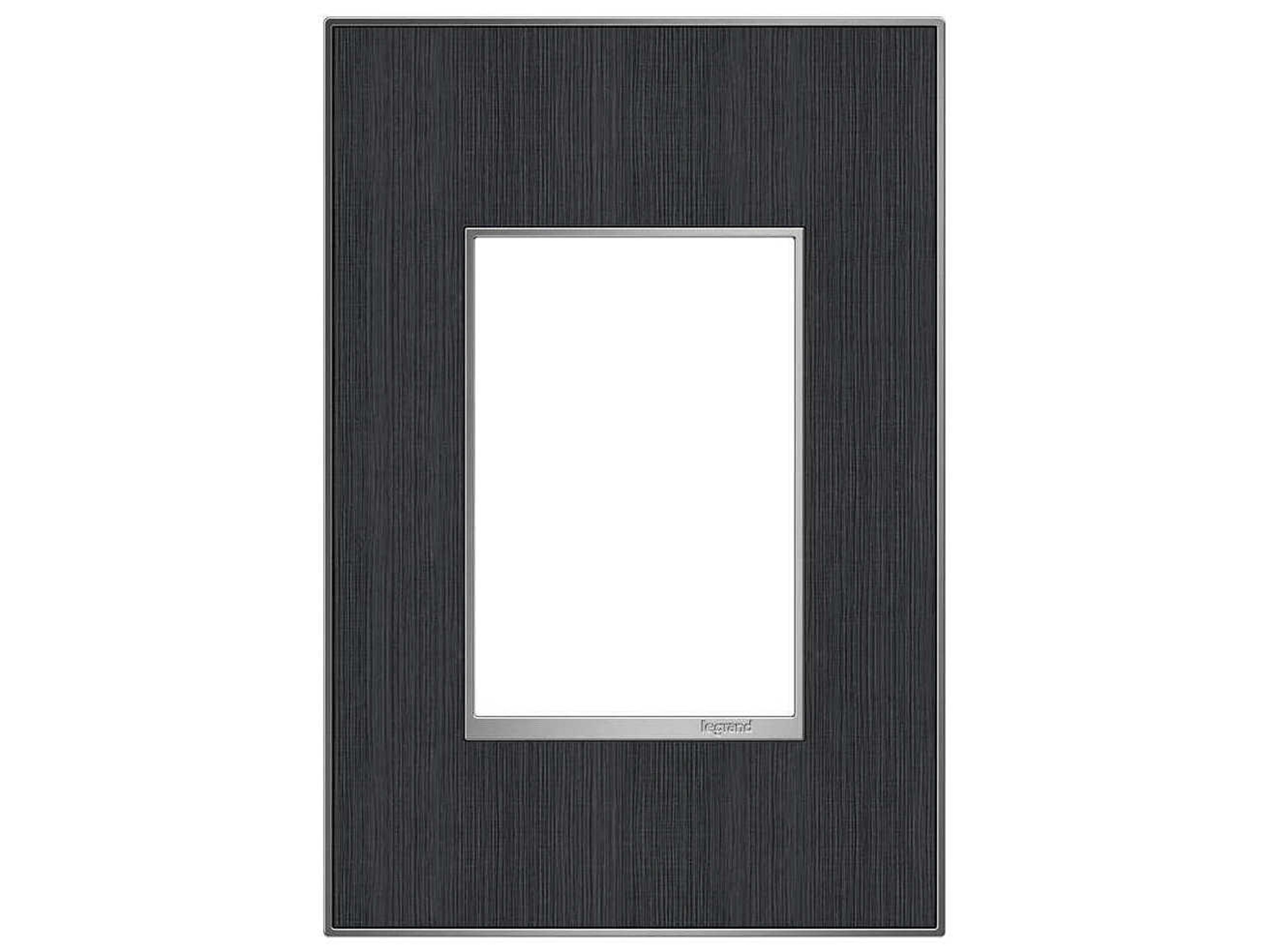 Legrand Real Materials Rustic Grey One-Gang and Wall Plate