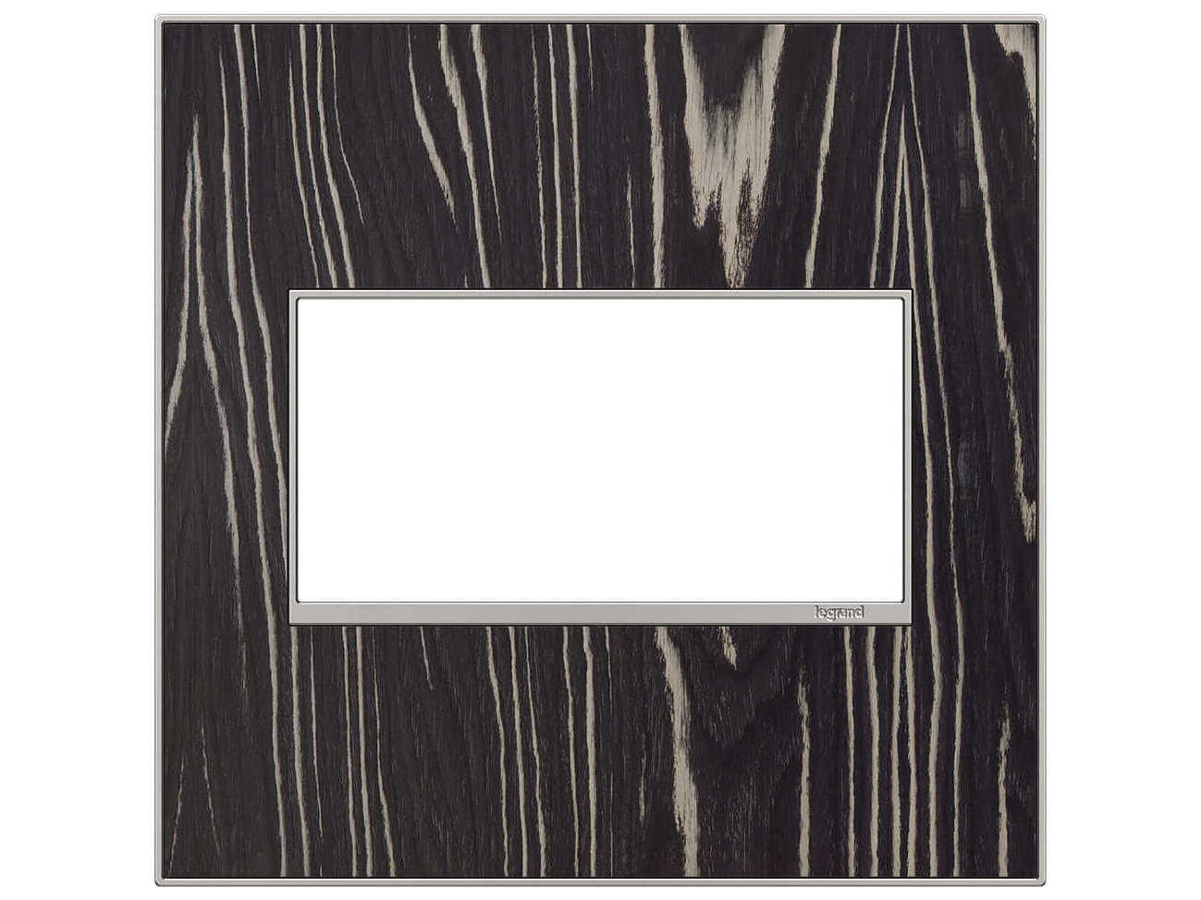 Legrand Real Materials Macassar Two-Gang Wall Plate