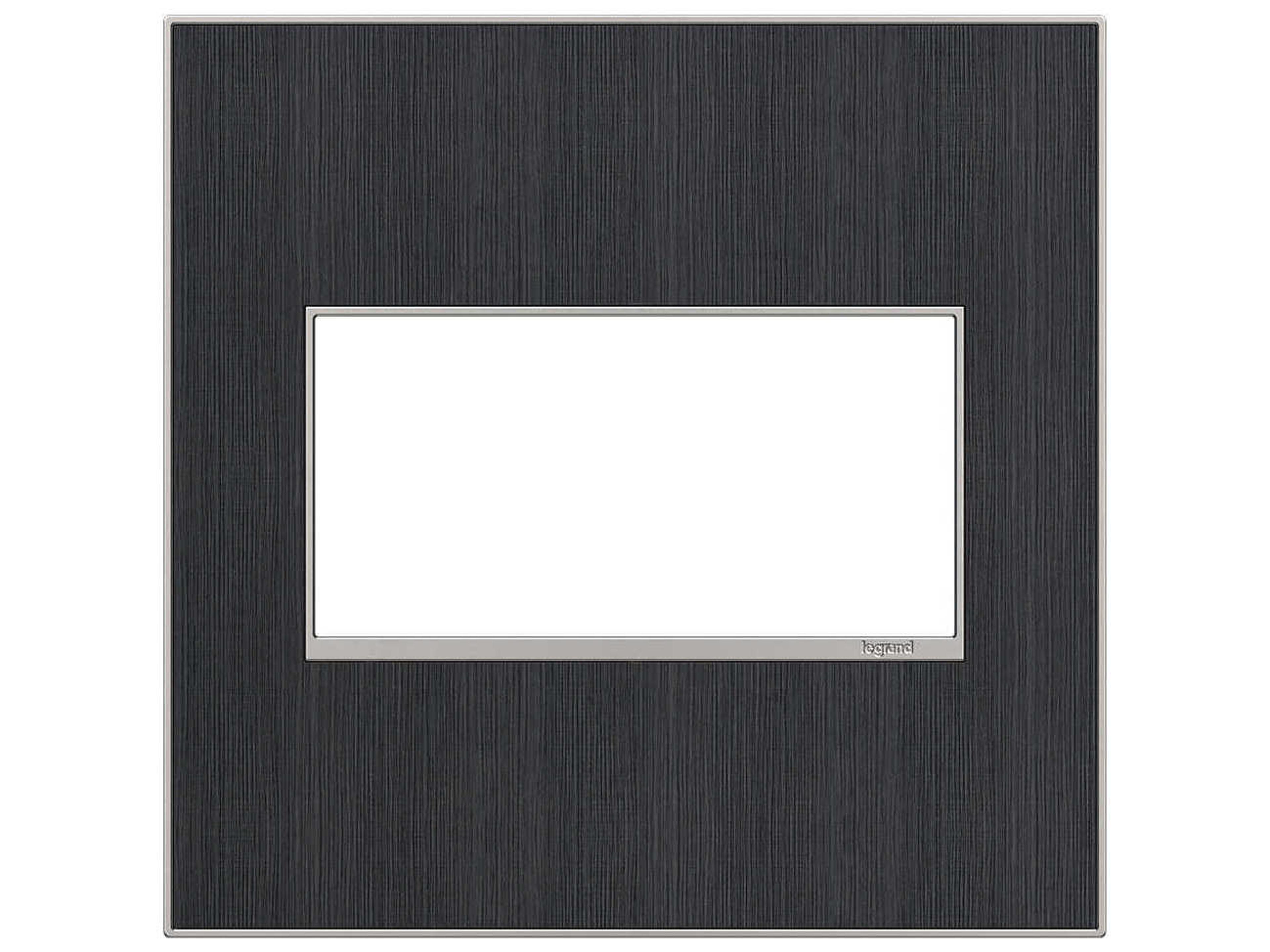Legrand Real Materials Rustic Grey Two-Gang Wall Plate