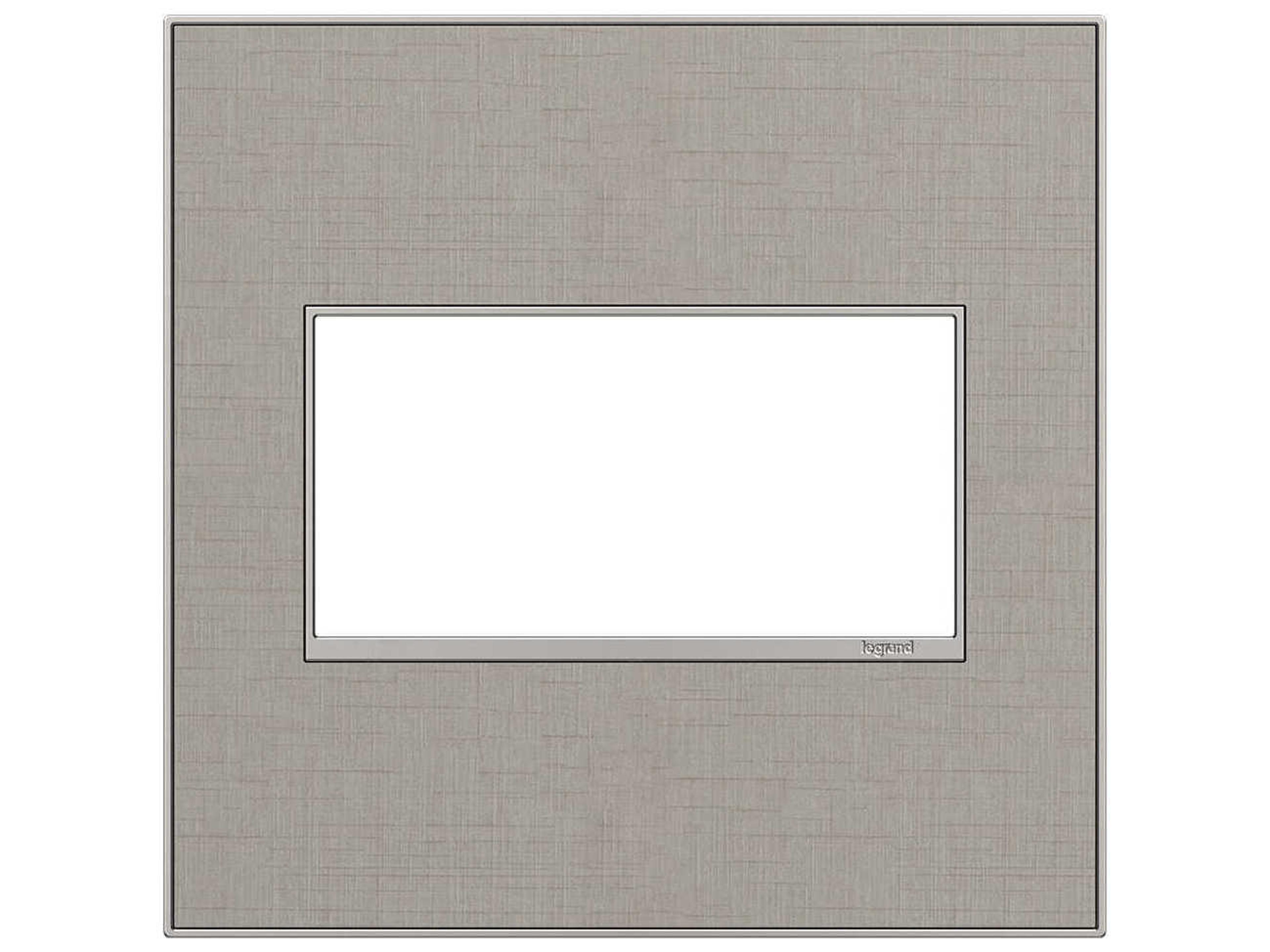 Legrand Real Materials True Linen Two-Gang Wall Plate
