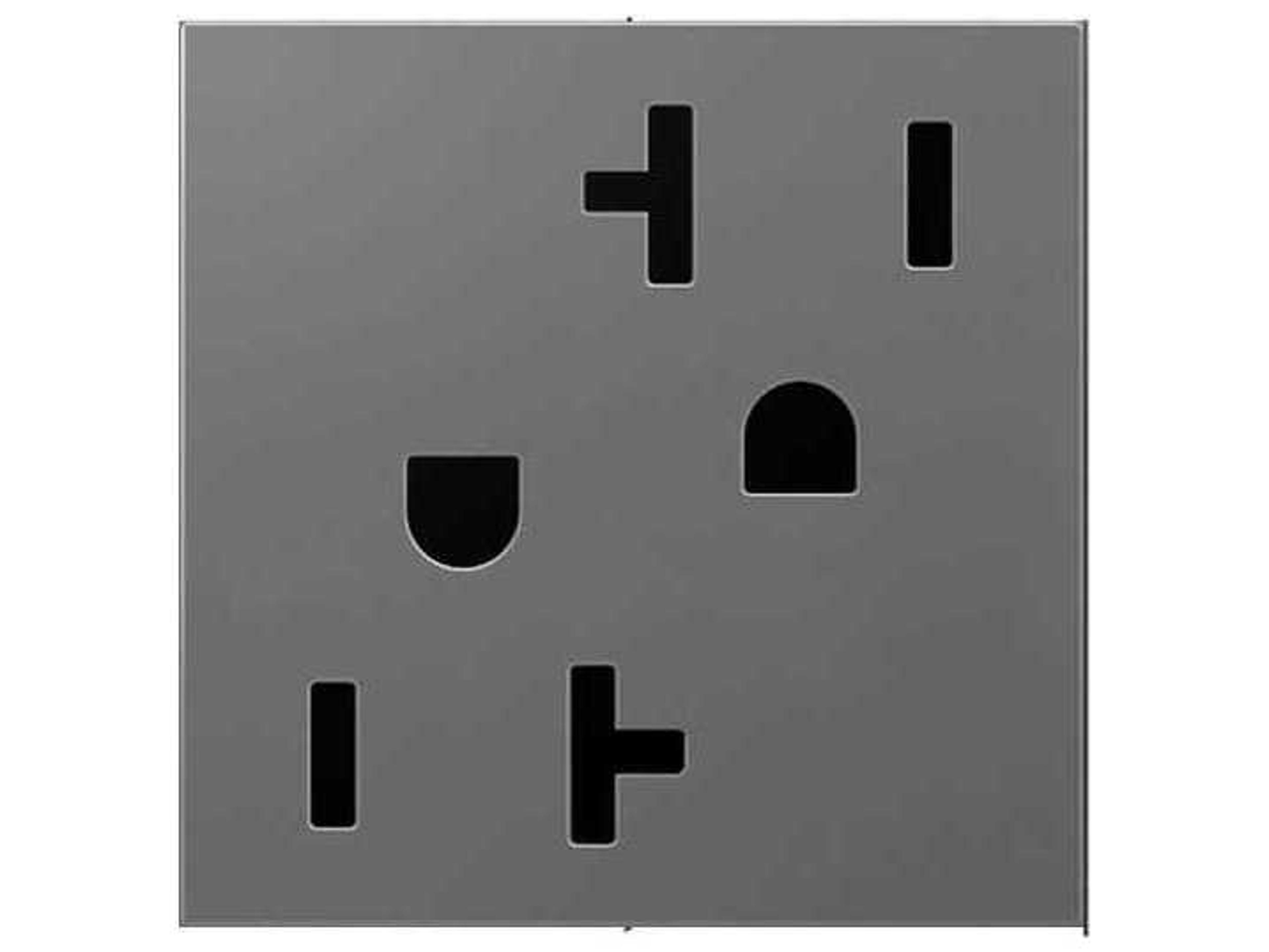 Legrand Outlets Magnesium 20A Tamper-Resistant Outlet