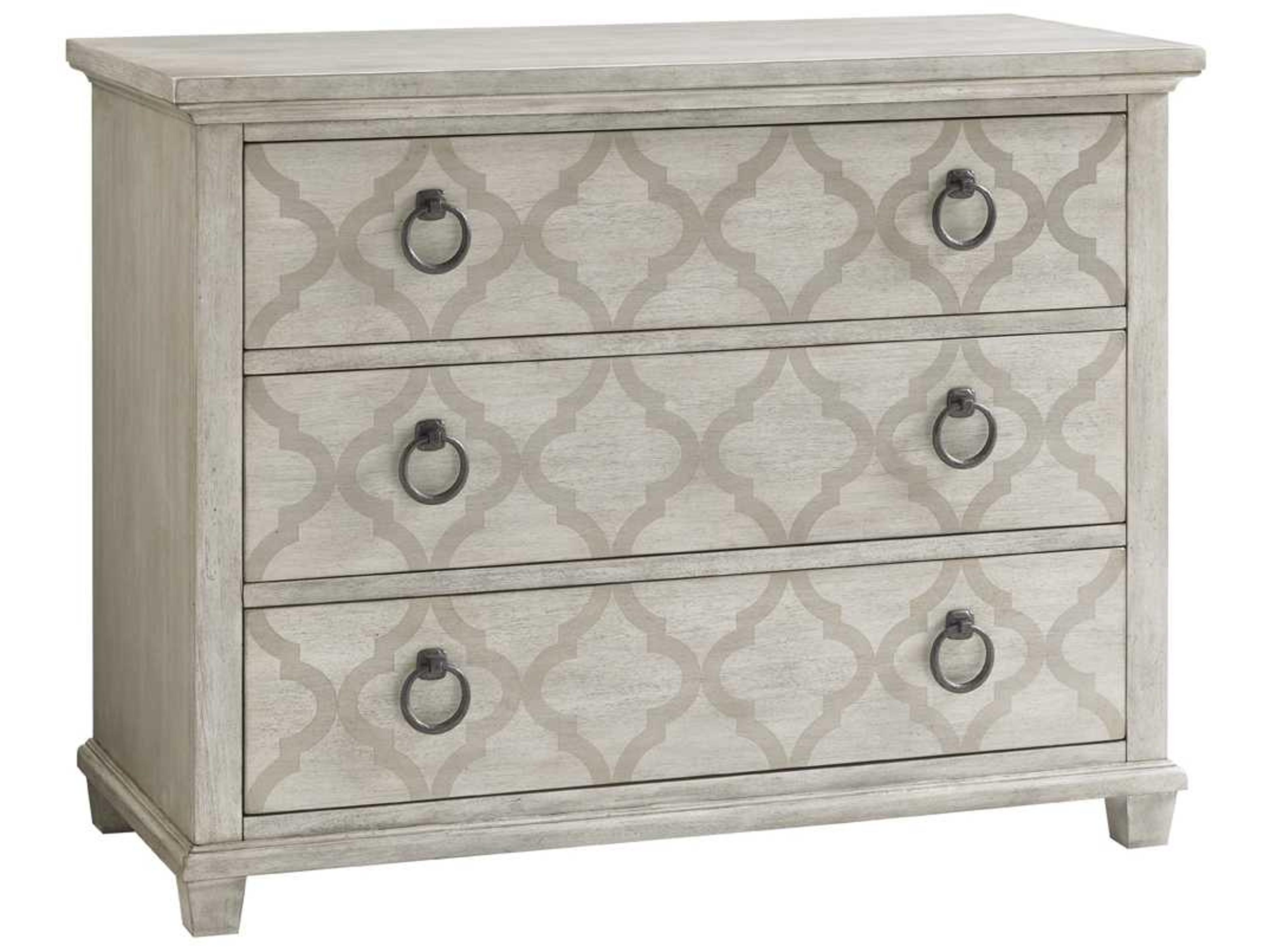 Lexington Oyster Bay White Solid Wood Accent Chest
