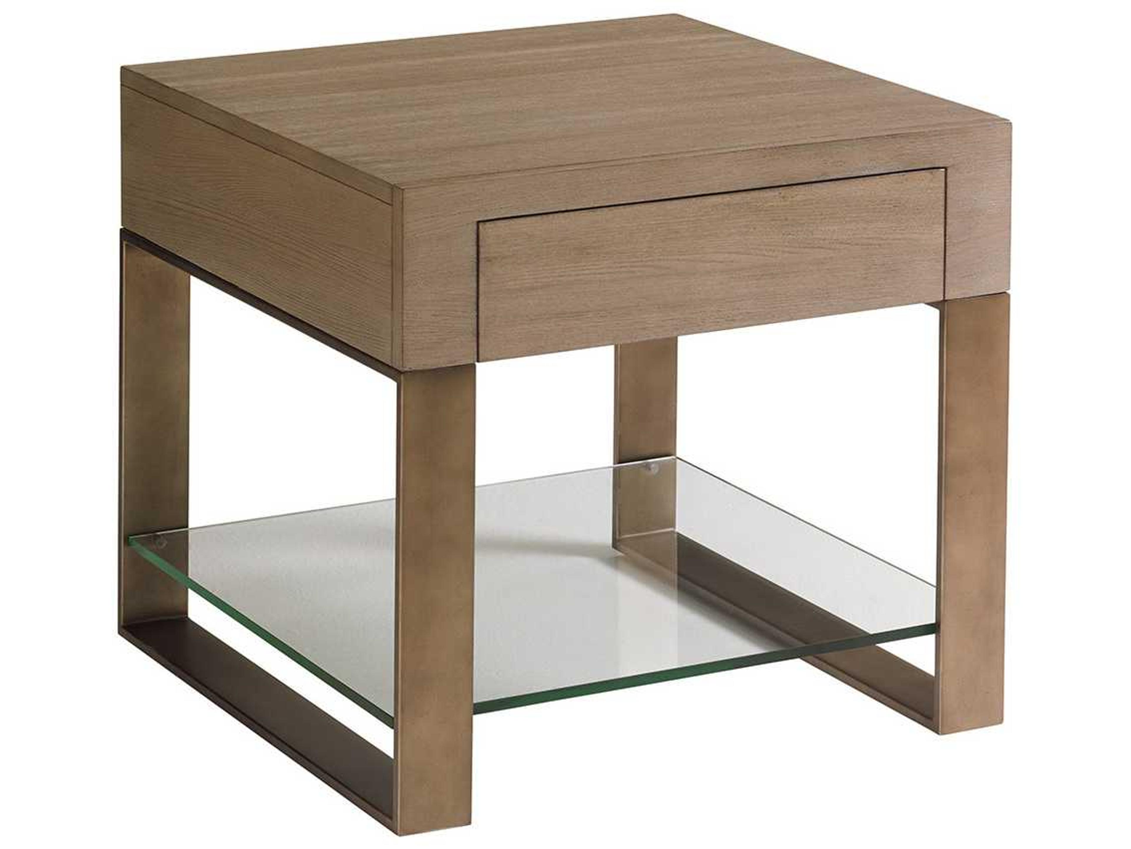 Lexington Shadow Play Square Wood End Table